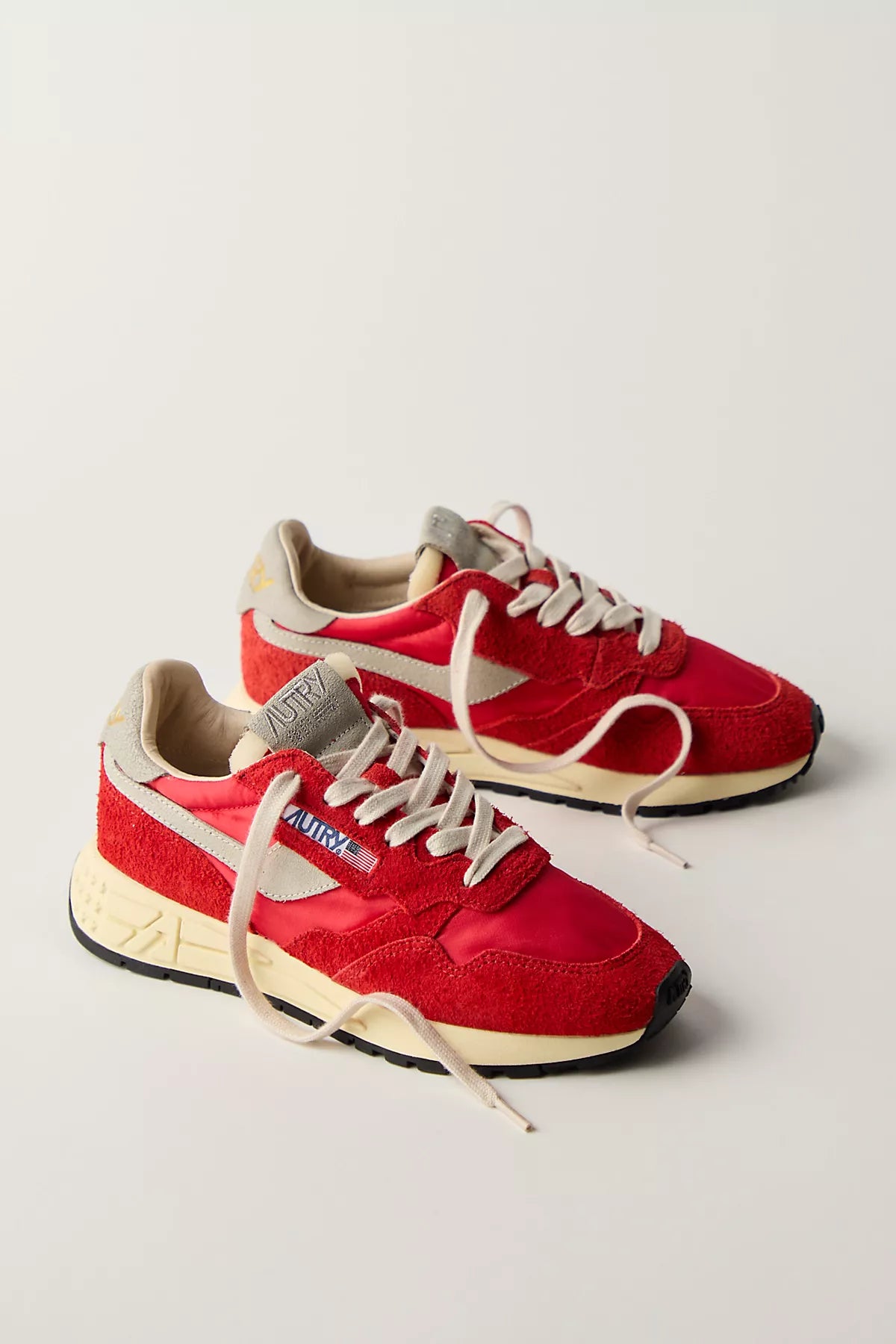 Autry Windspin Low Top Pony Hair Sneakers
