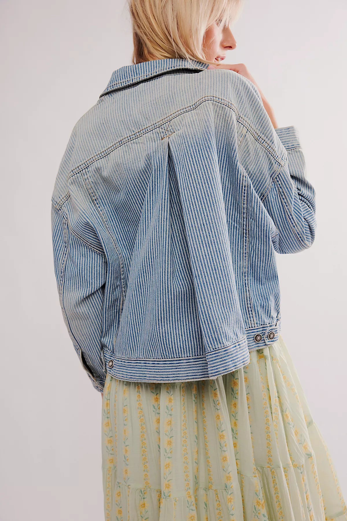 We The Free Opal Swing Denim Jacket