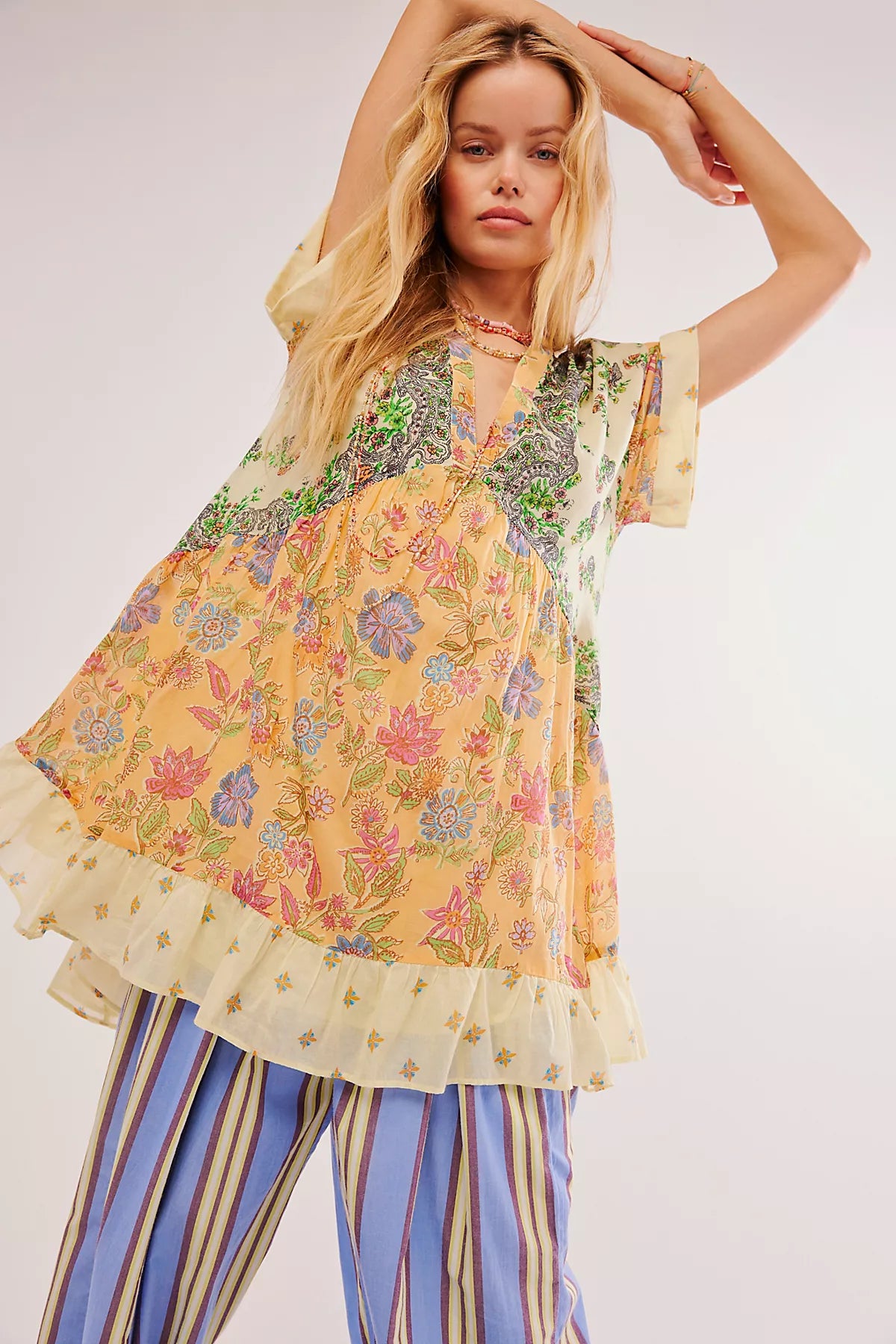 Agnes Printed Mini Dress