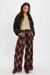 Fillipa Belted Wide-Leg Trousers
