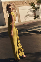 Good Feels Cap-Sleeve Maxi Dress