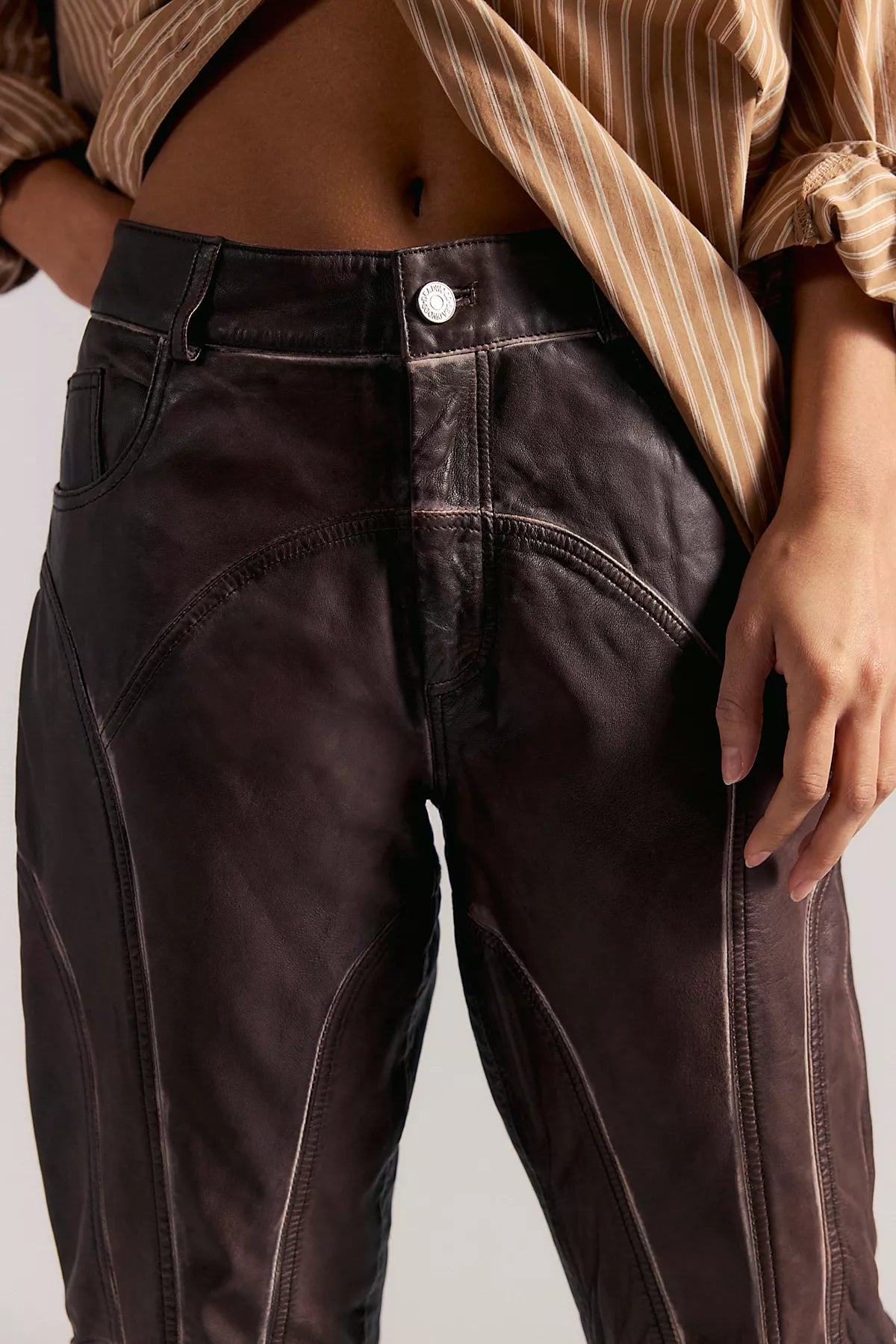 Deadwood Peninsula Leather Pants
