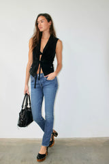 AGOLDE Low-Rise Stacked Skinny Jeans