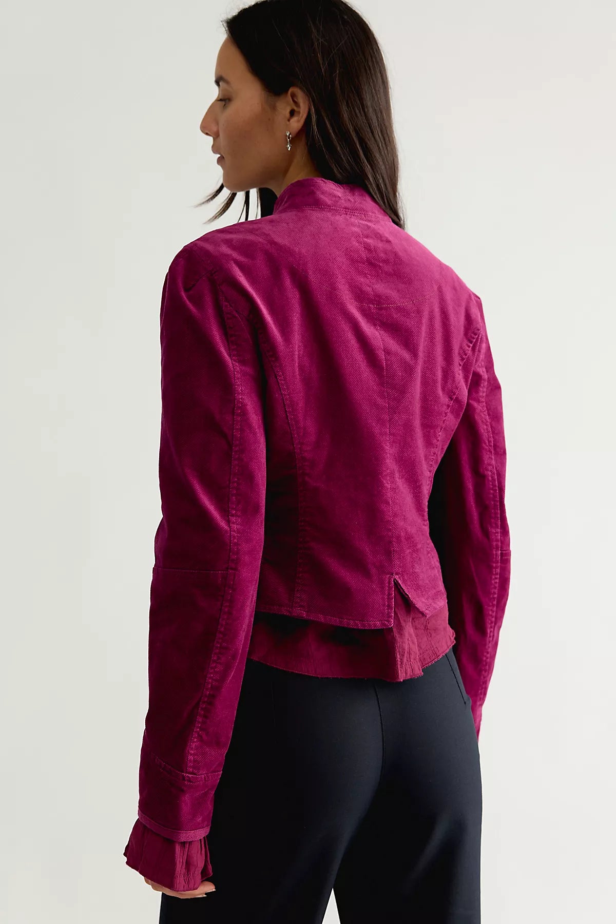 Cloud Nine Ruffle Band Jacket