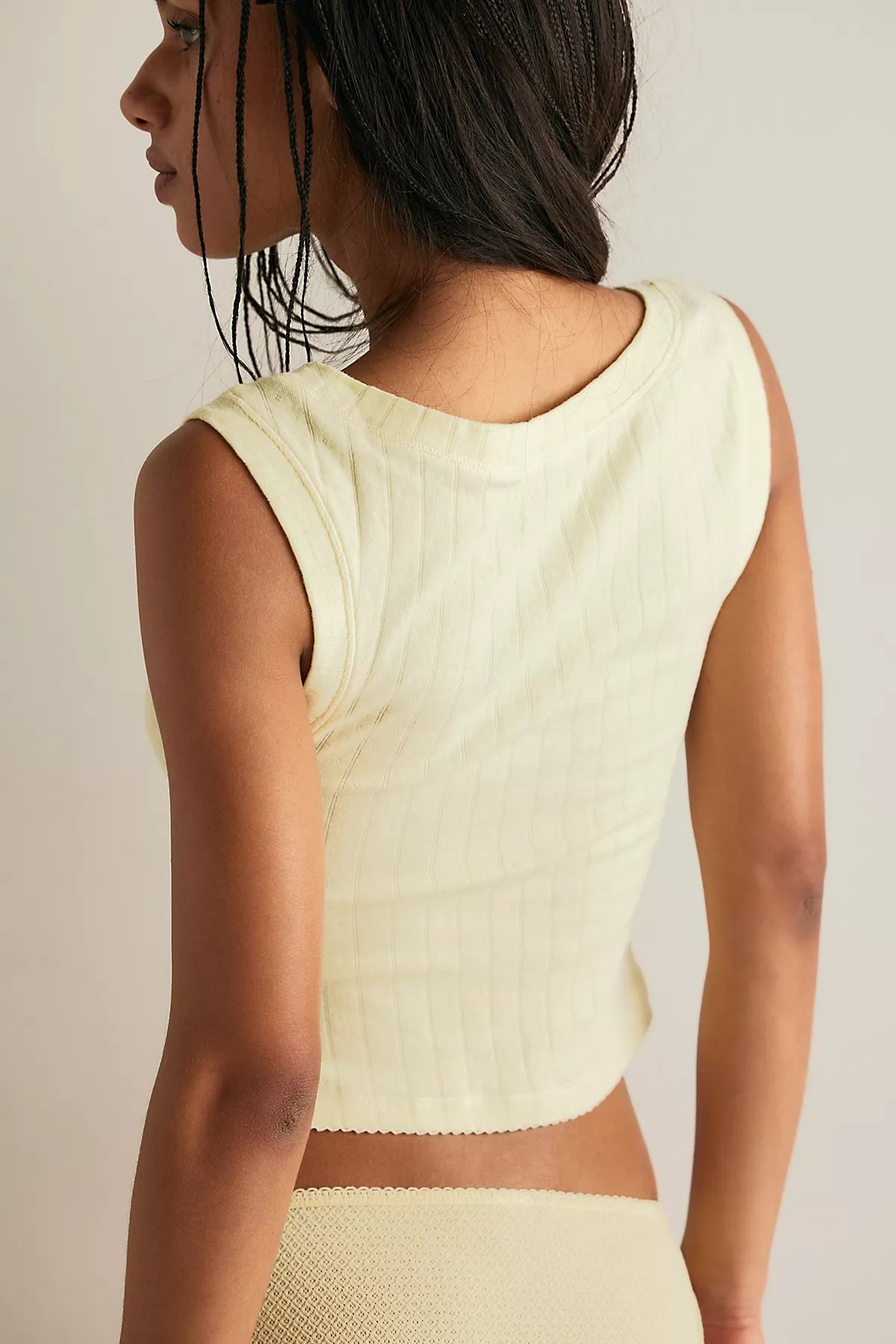 End Game Pointelle Muscle Tank