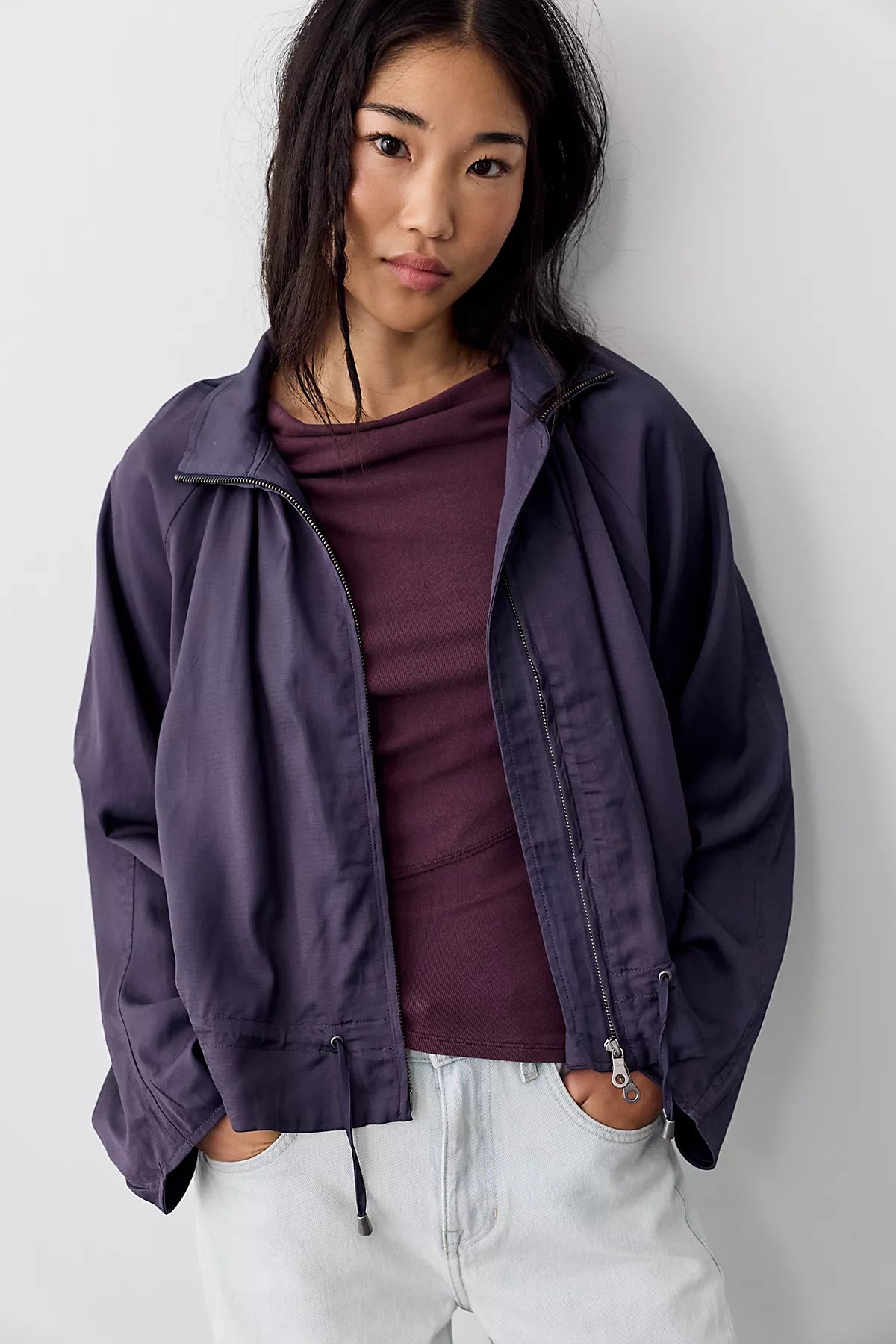 Devon Solid Balloon Jacket