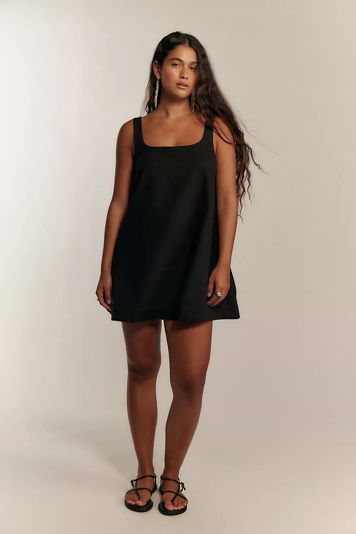 Breezy Linen Mini Dress