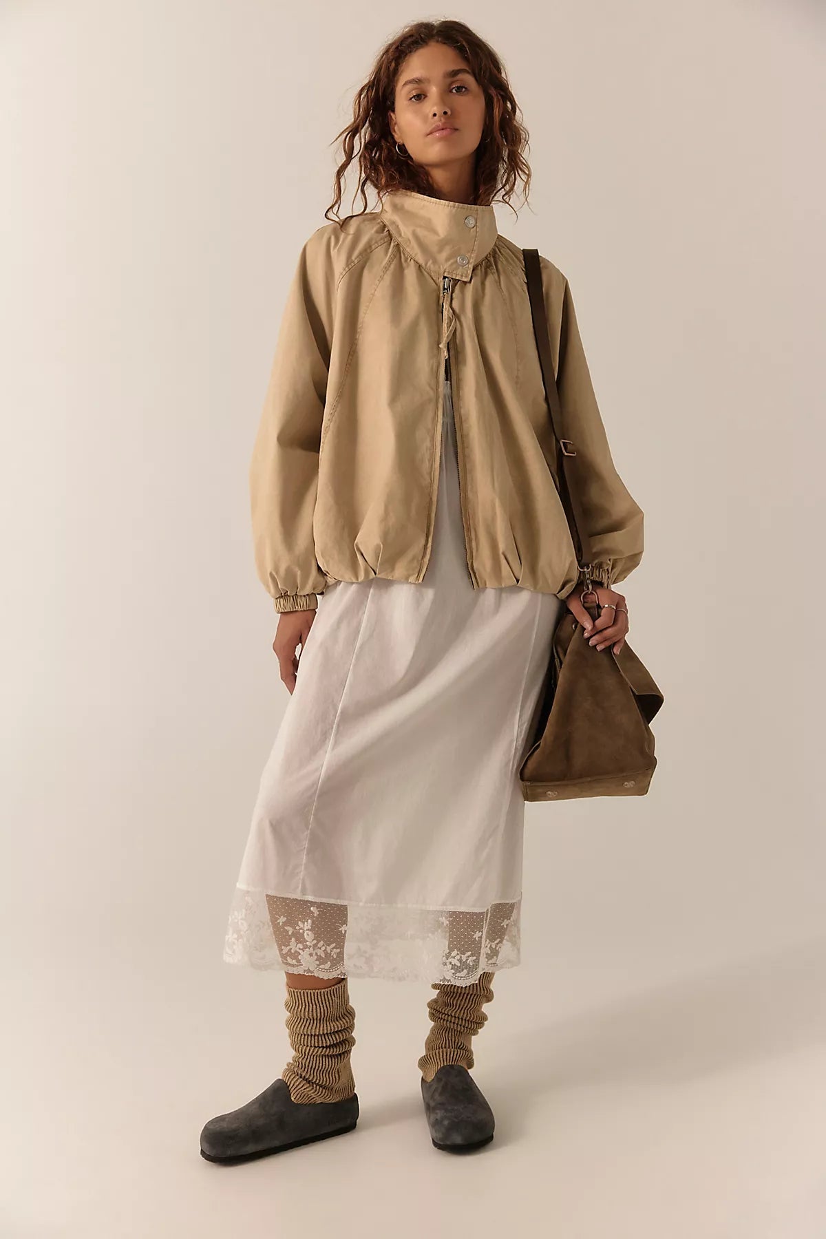 Chelsea Funnel-Neck Jacket