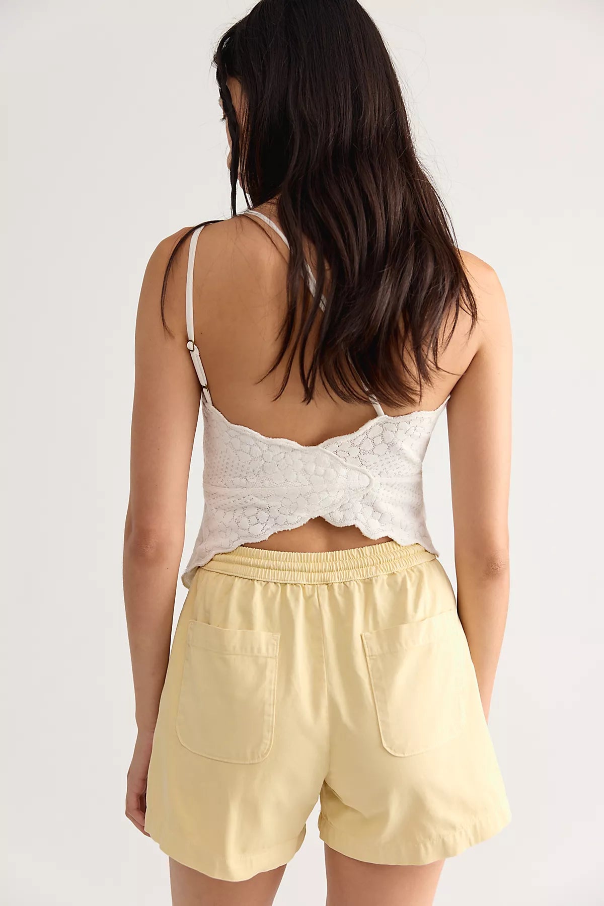 DONNI. Chino Drawstring Shorts