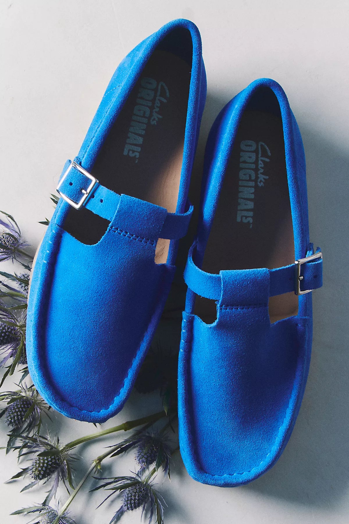 Clarks Wallabee T-Bar Mary Janes