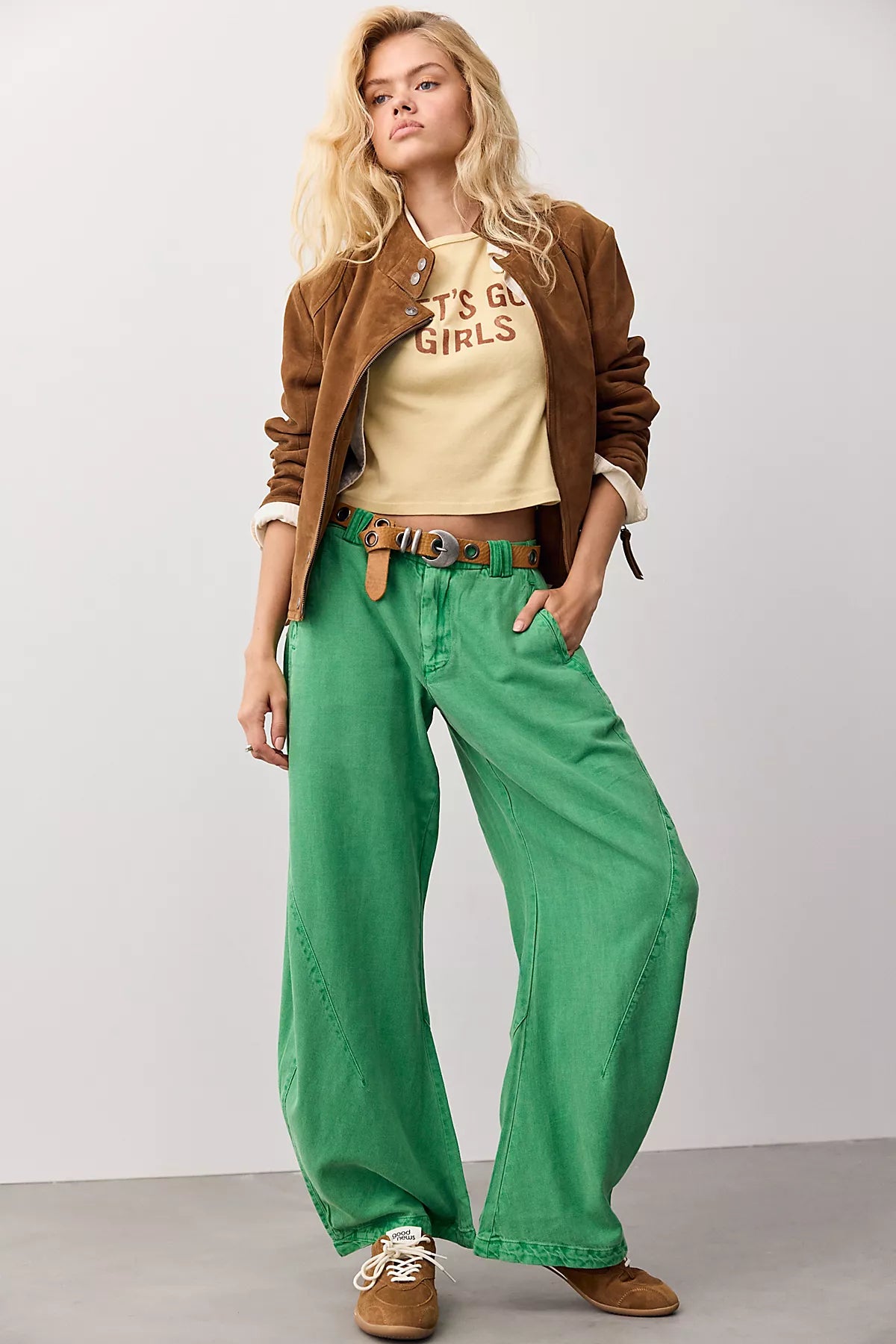 Spotlight Washed Barrel Chino Trousers