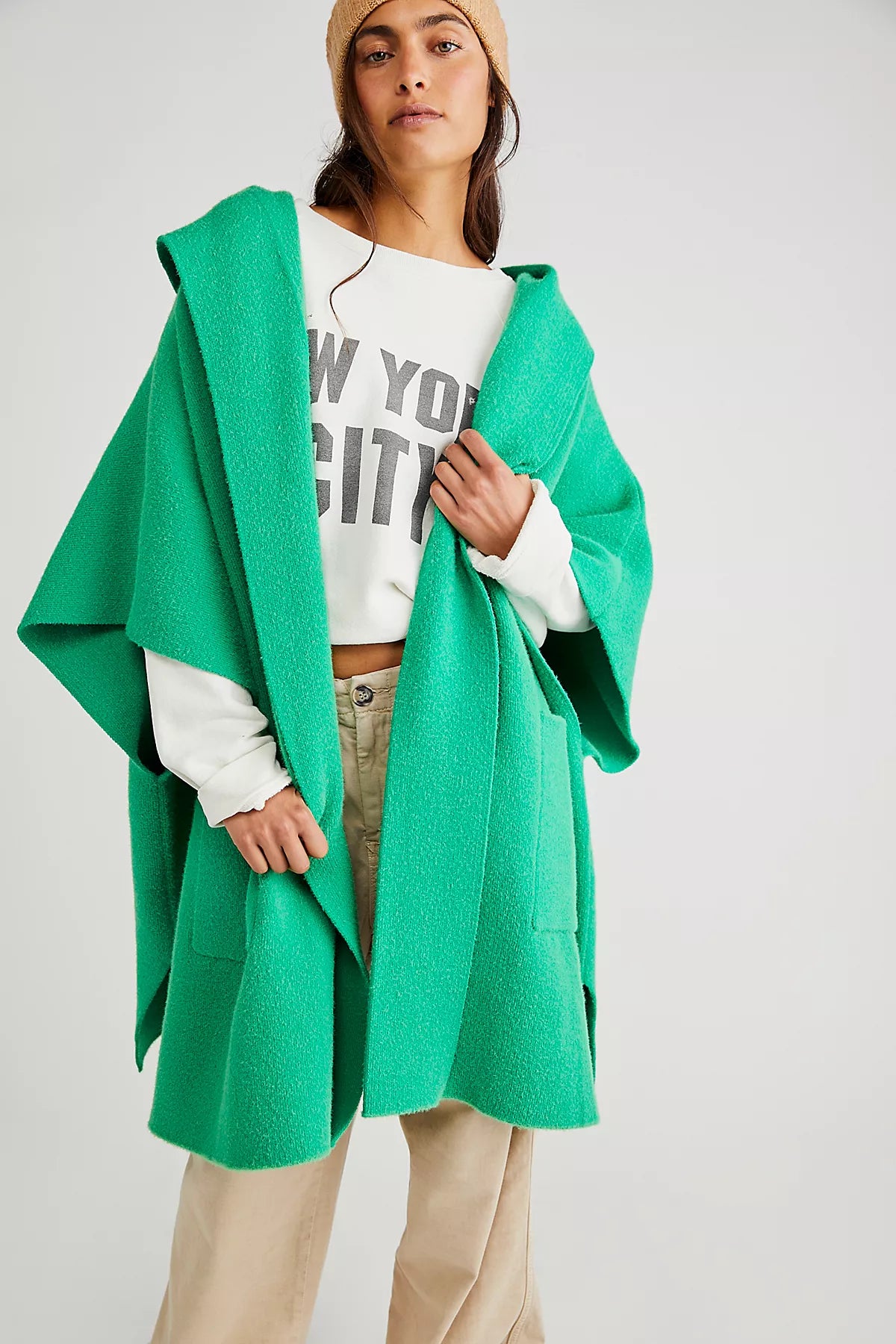 All I Need Cozy Hooded Duster