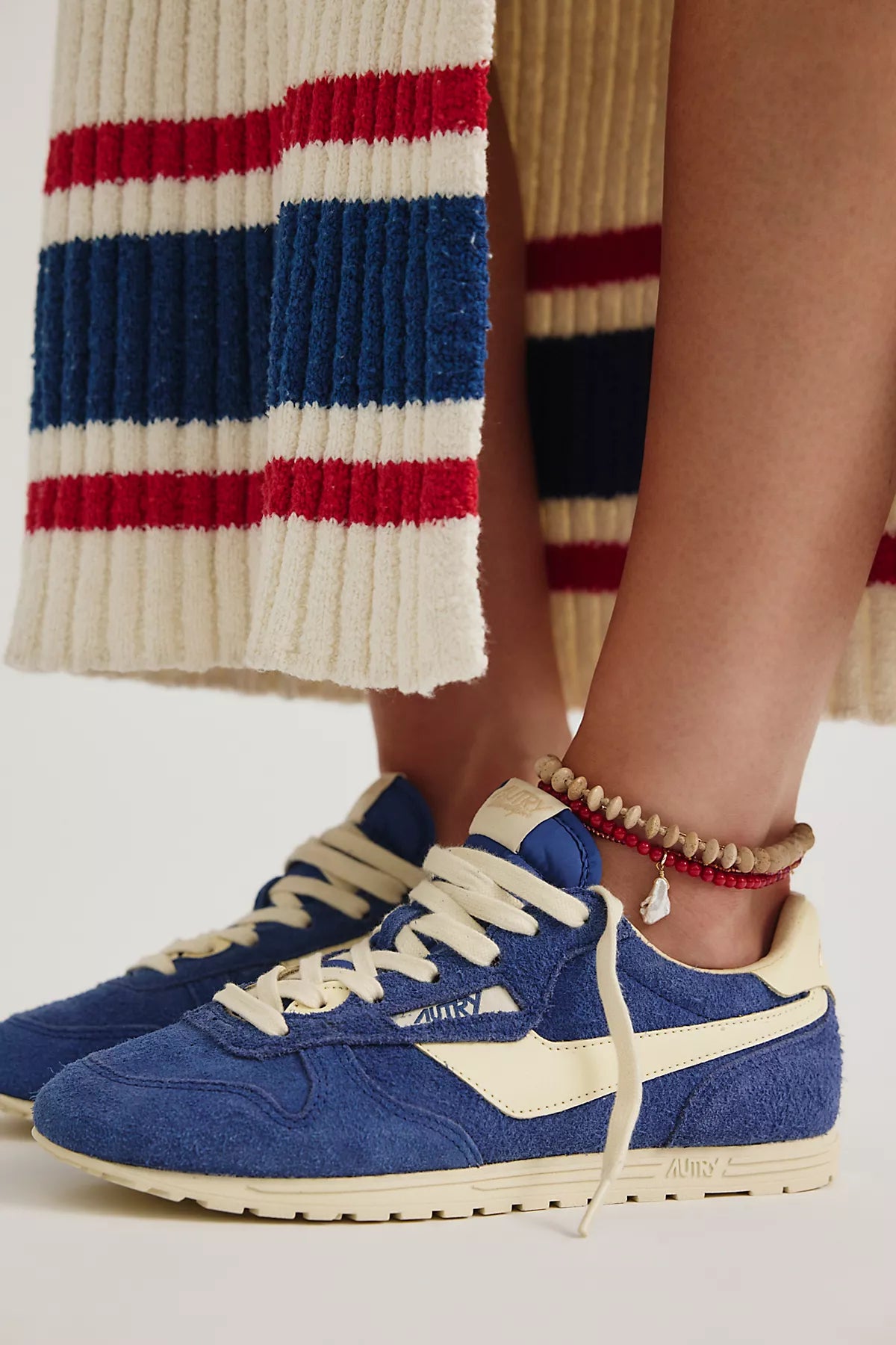 Autry Windspin Suede Low-Top Sneakers