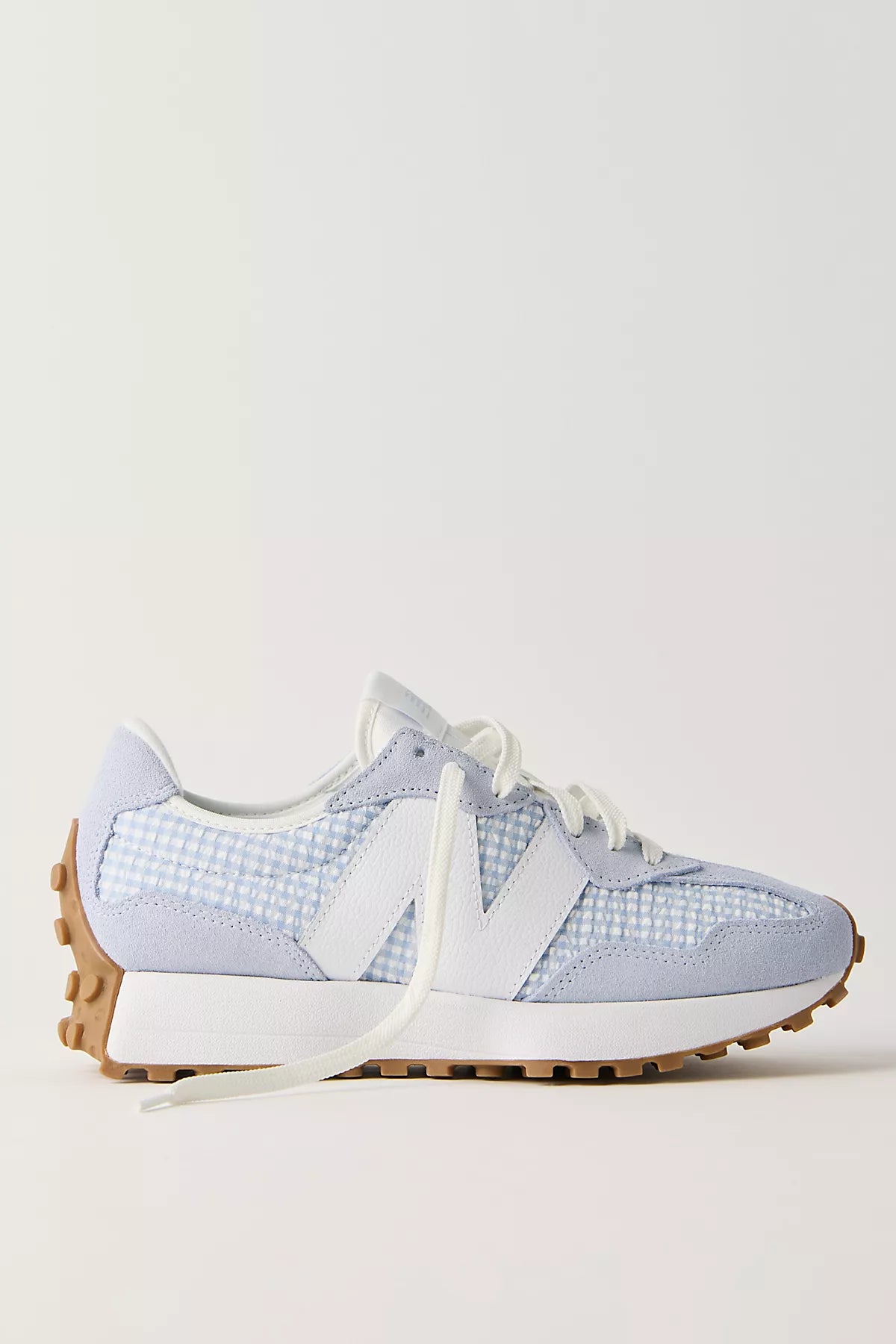 New Balance 327 Gingham Sneakers