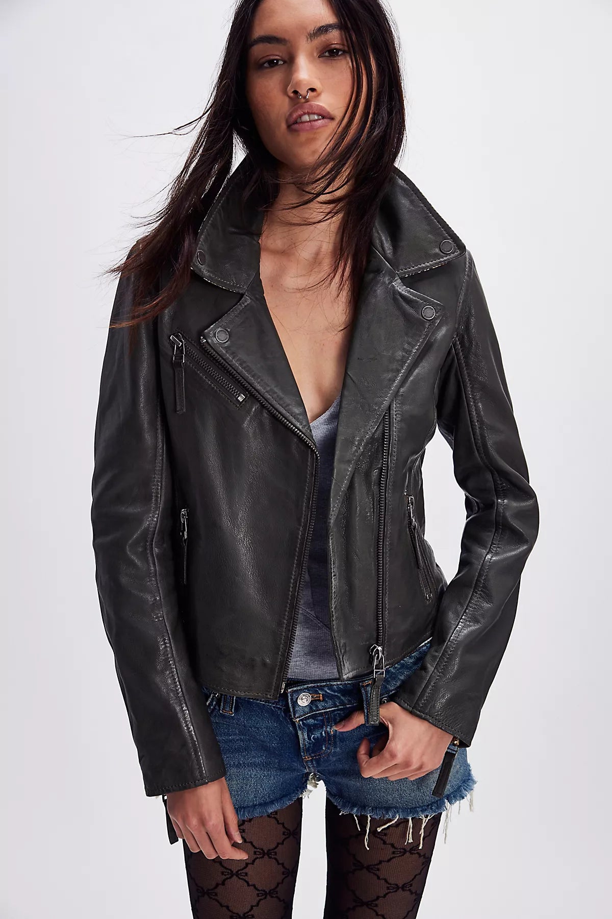 Christy Leather Moto Jacket