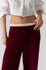 Artless Layered Cashmere Pants