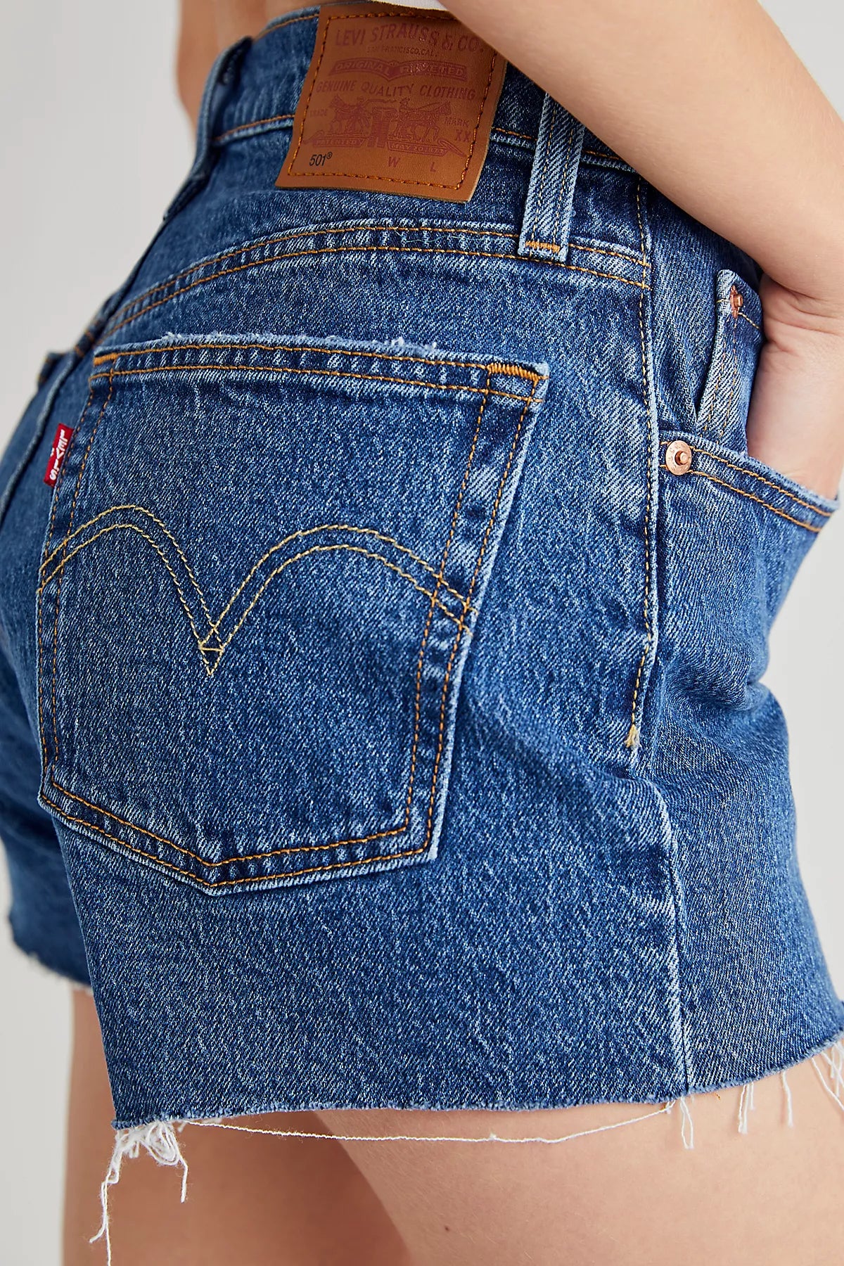 Levi’s 501 High-Rise Denim Shorts
