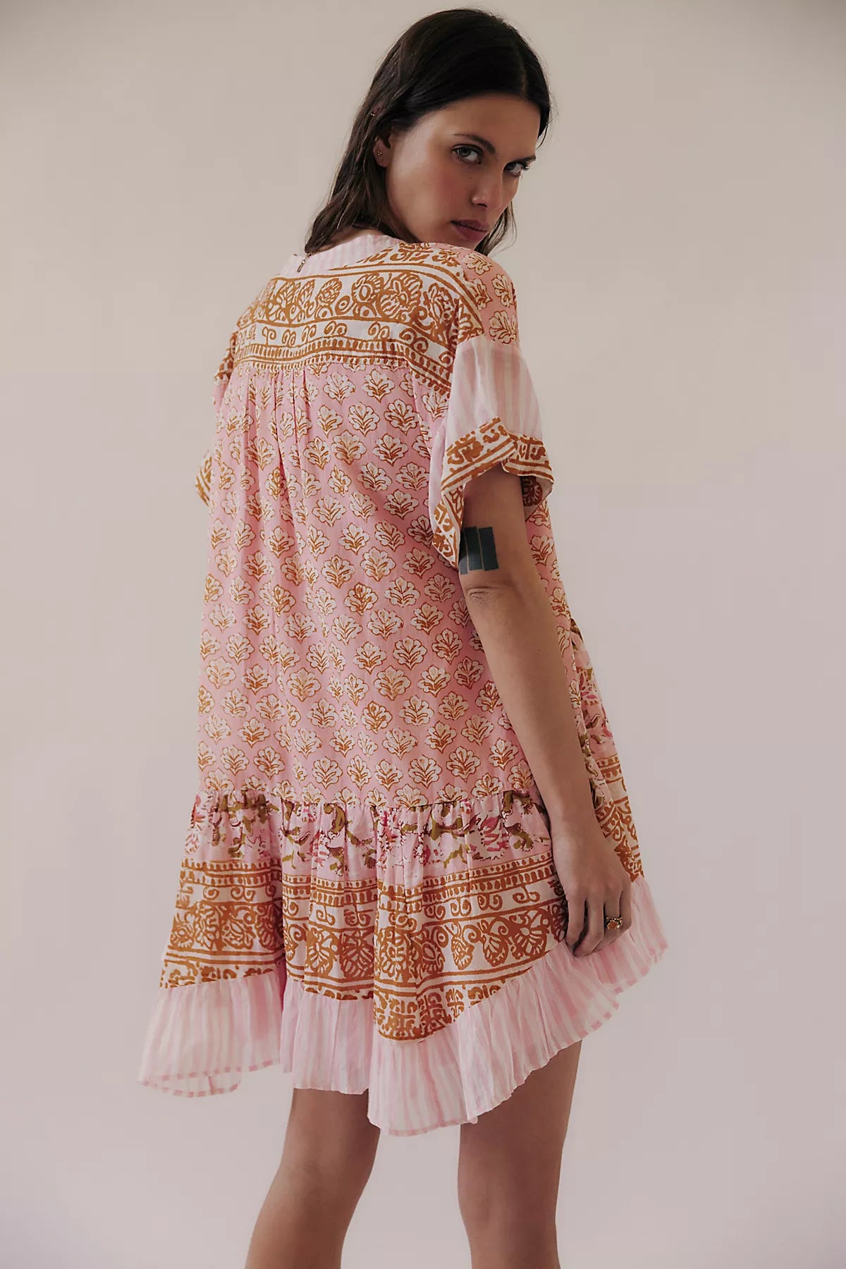 Agnes Printed Mini Dress