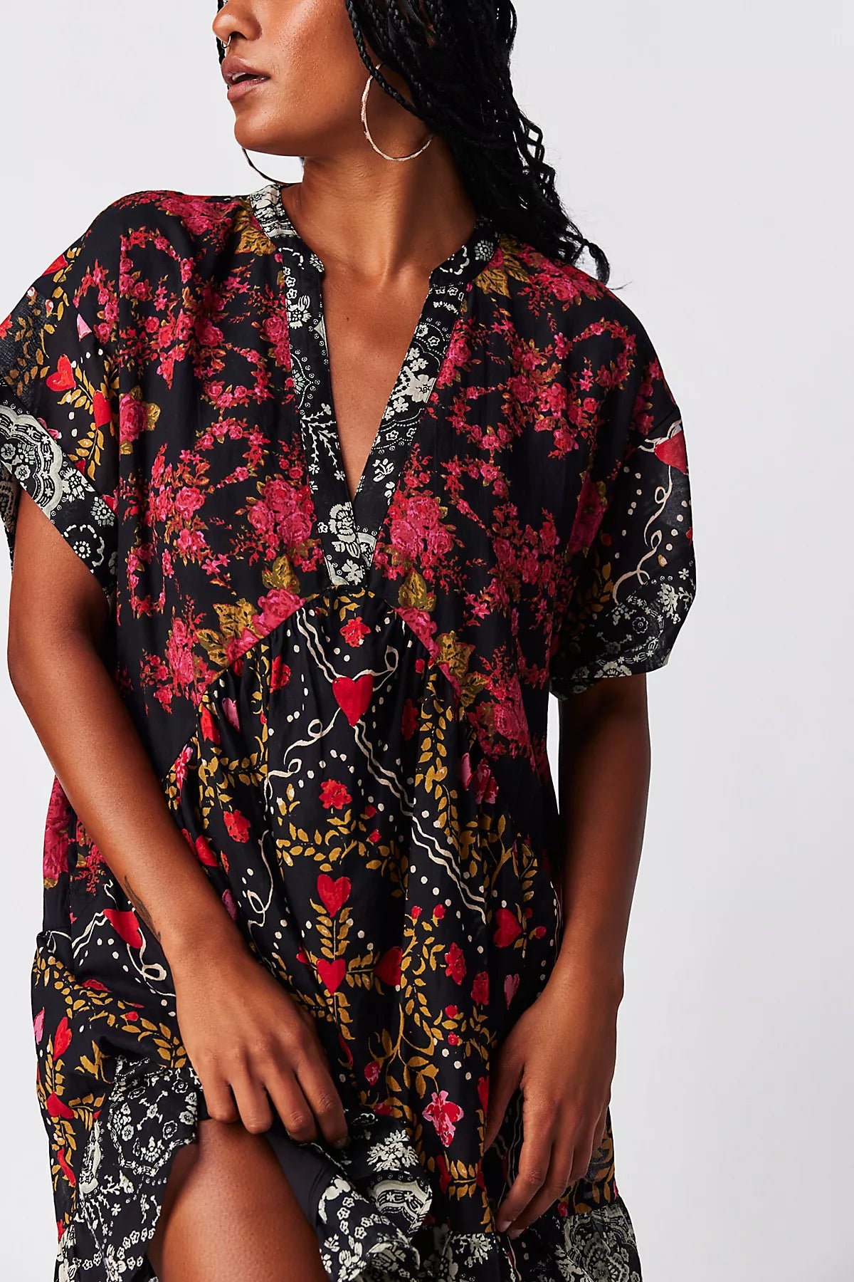 Agnes Printed Mini Dress