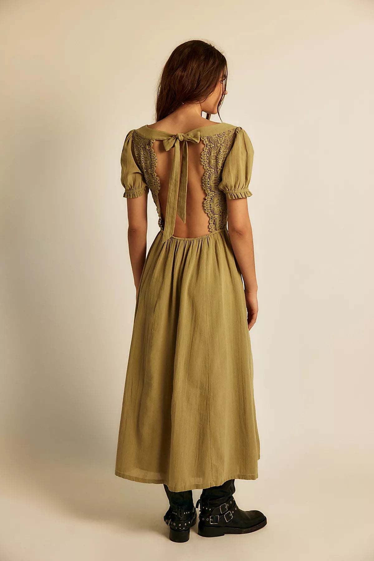 All You Need Is Lace Midi Dress