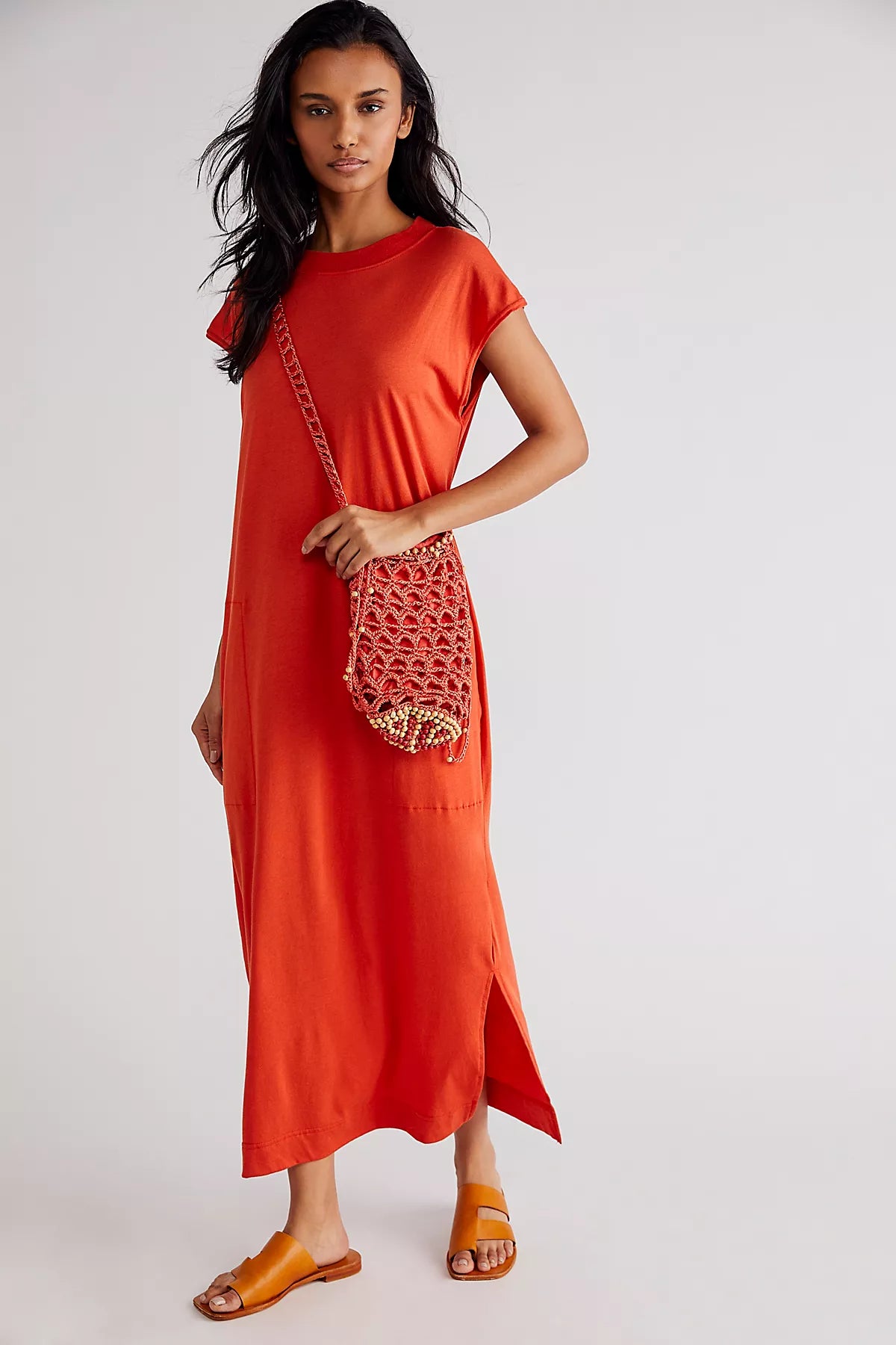 All Day Long Midi T-Shirt Dress