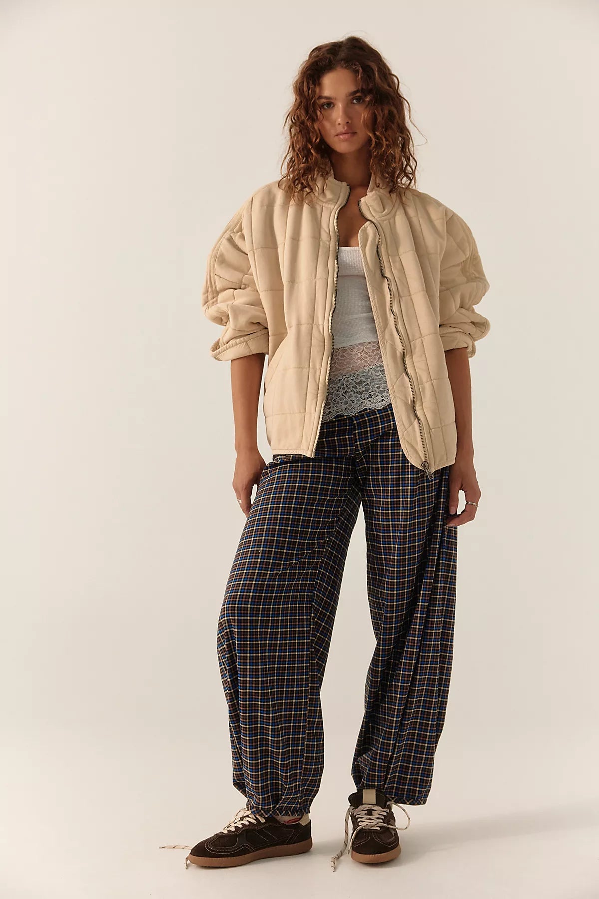 Dolman Quilted Knit Jacket