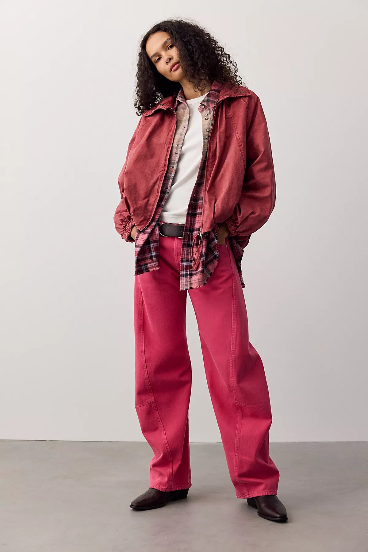We The Free Fable Low-Rise Twisted Bowed Jeans