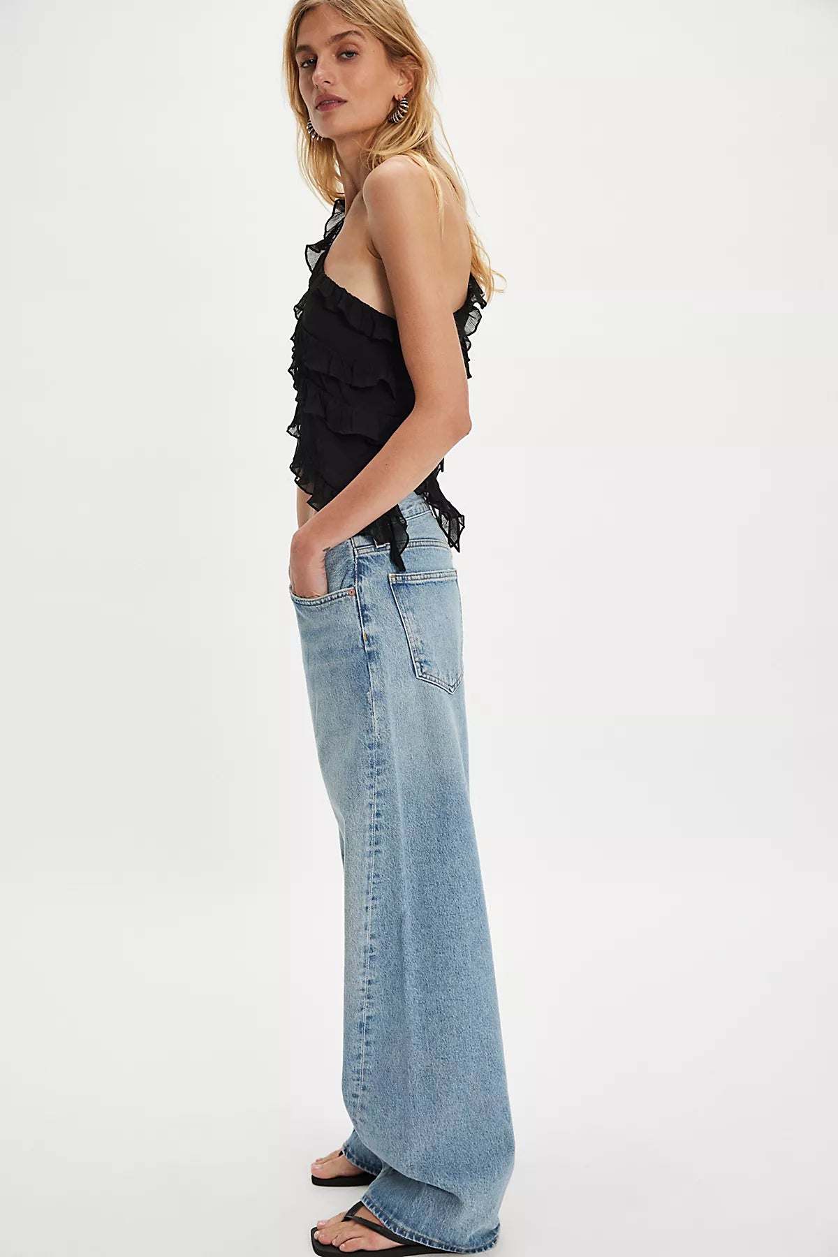 AGOLDE Twist Low-Slung Baggy Jeans