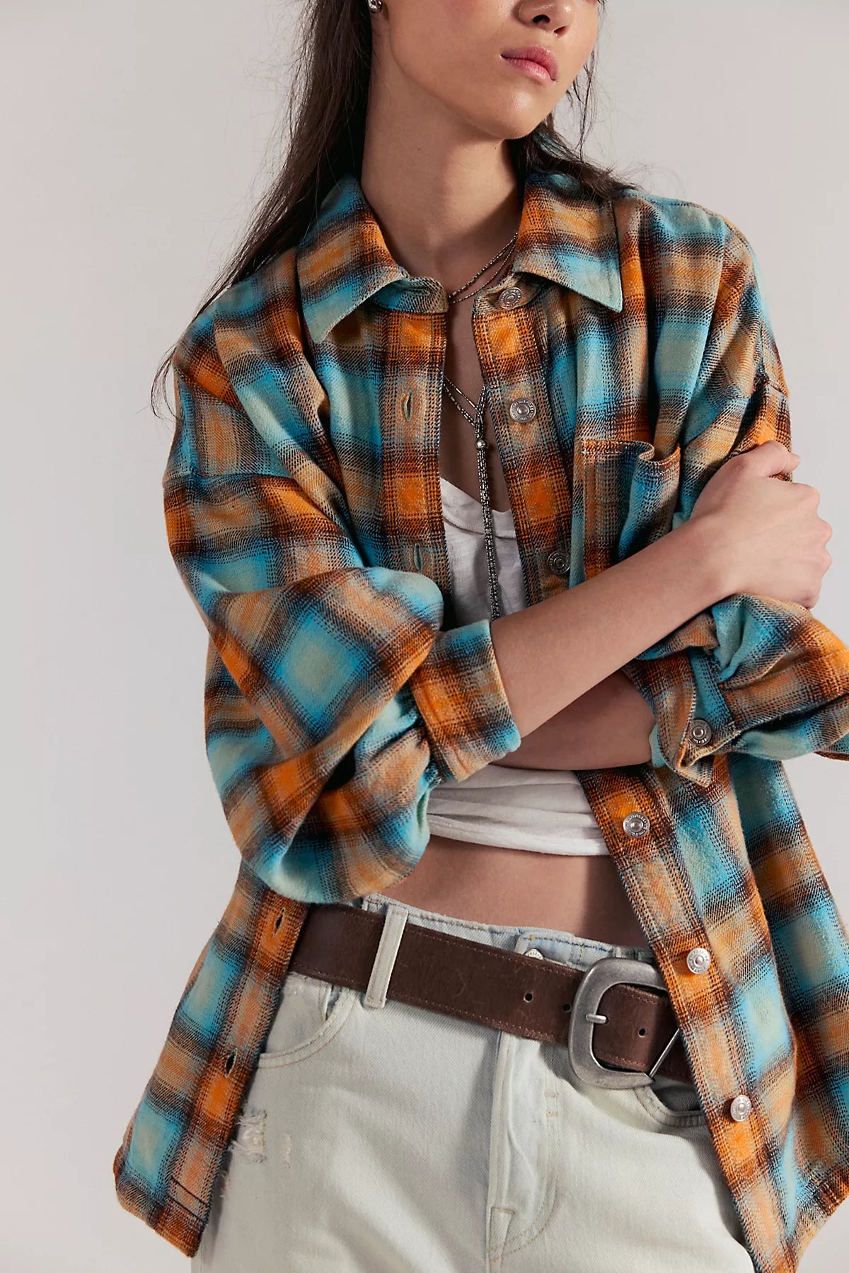 We The Free Ashley Plaid Shirt