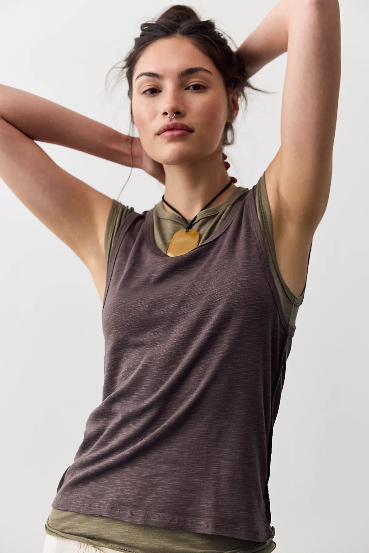 We The Free Tinsley Twofer Short-Sleeve Top