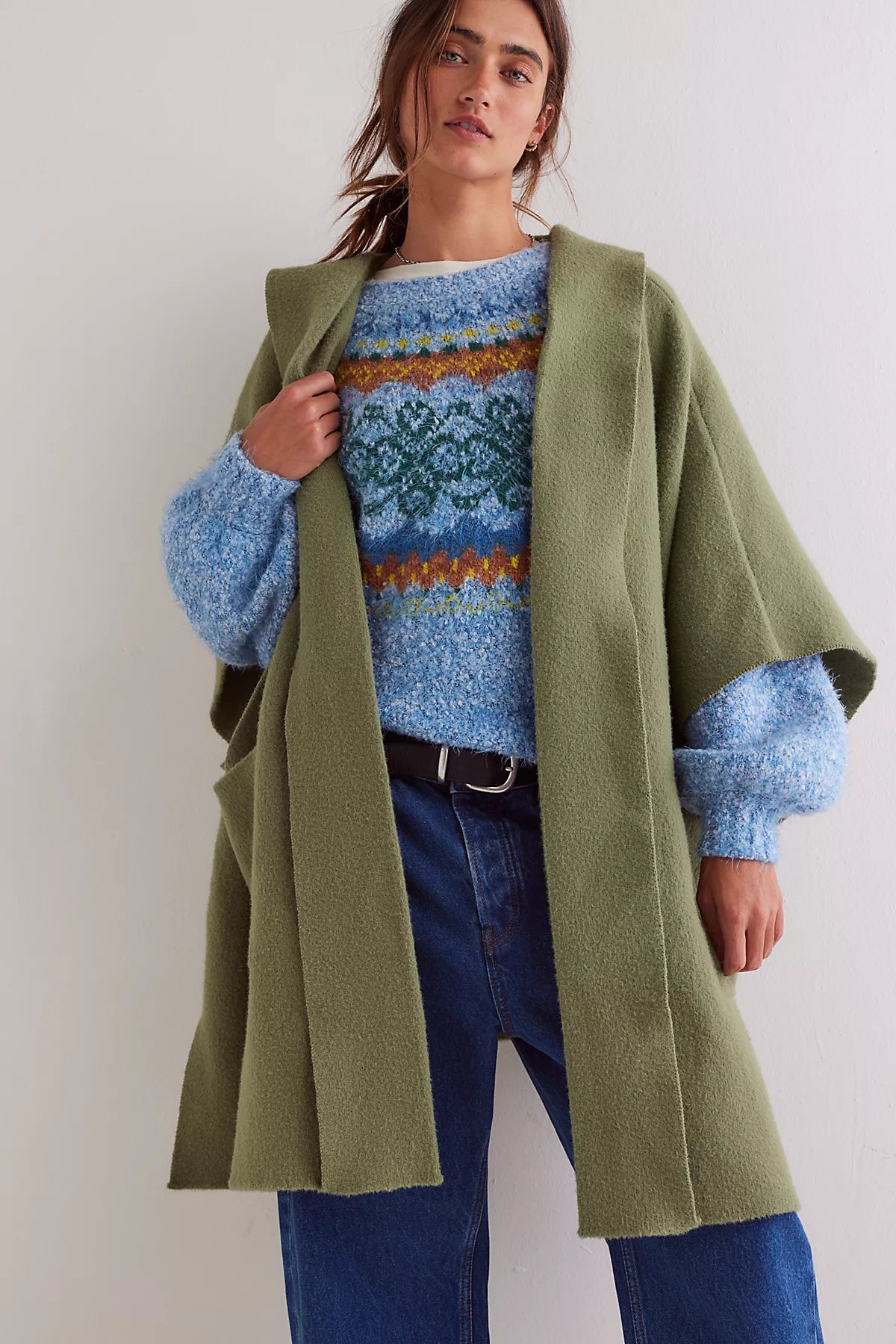 All I Need Cozy Hooded Duster