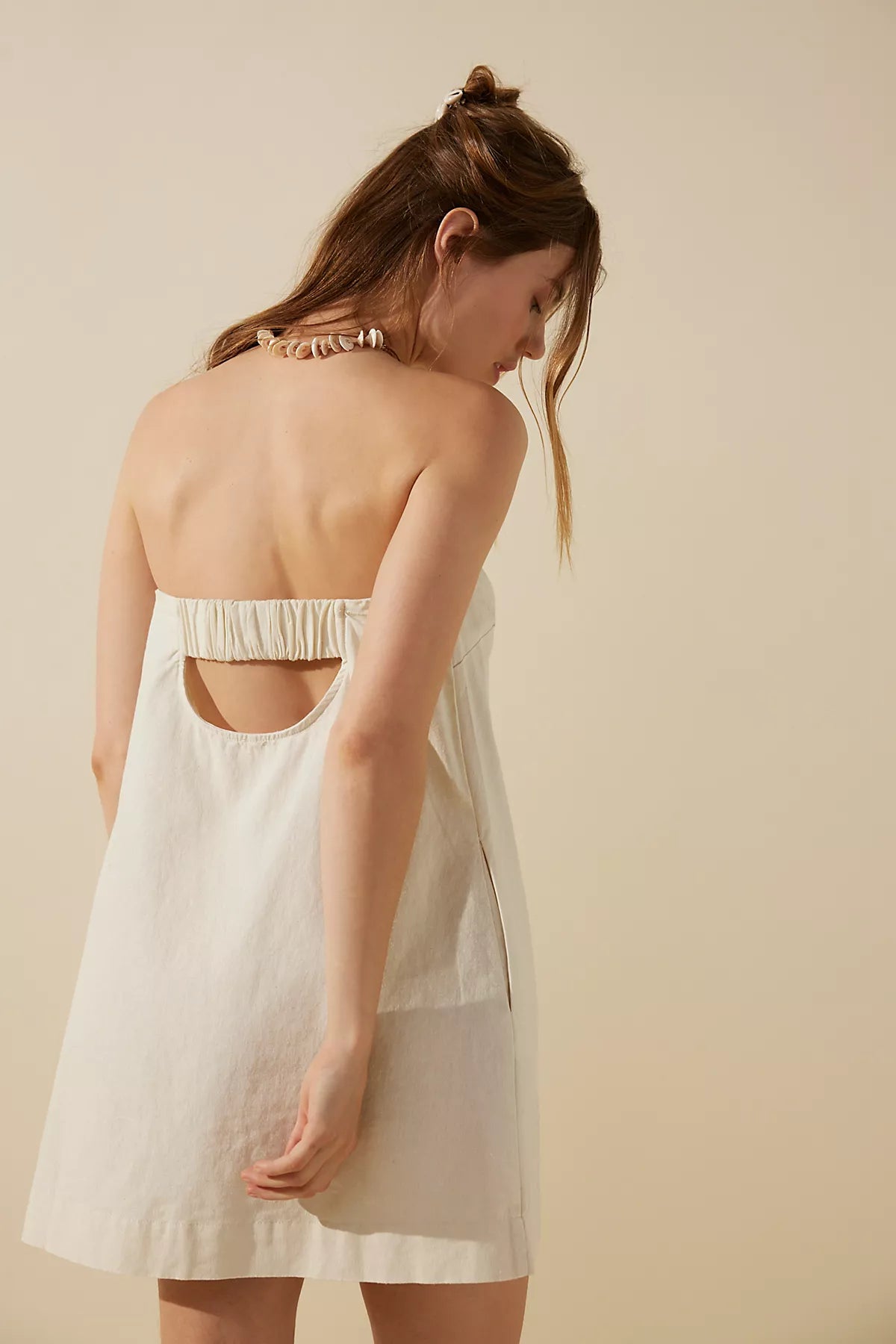 Essentially The Best Cotton-Linen Mini Dress