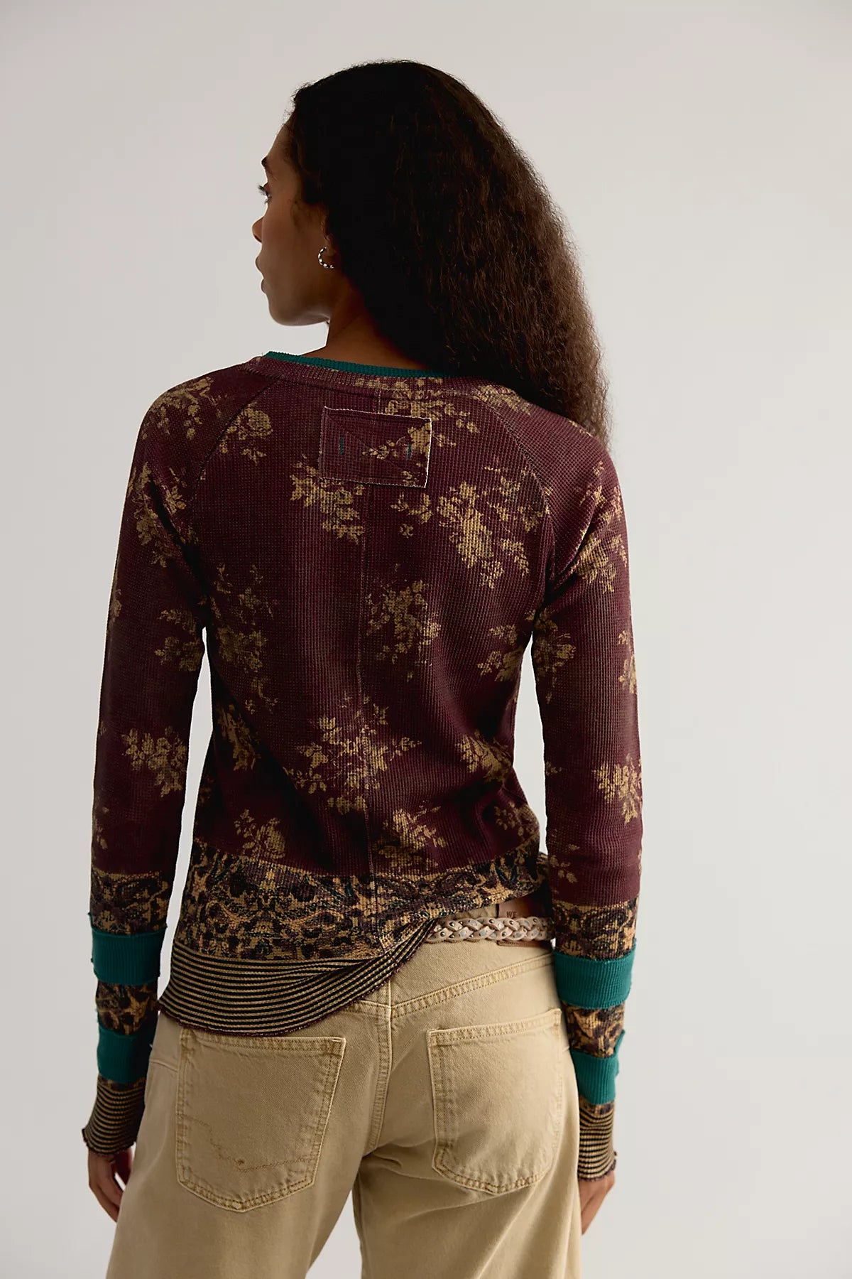 Easy Does It Printed Top