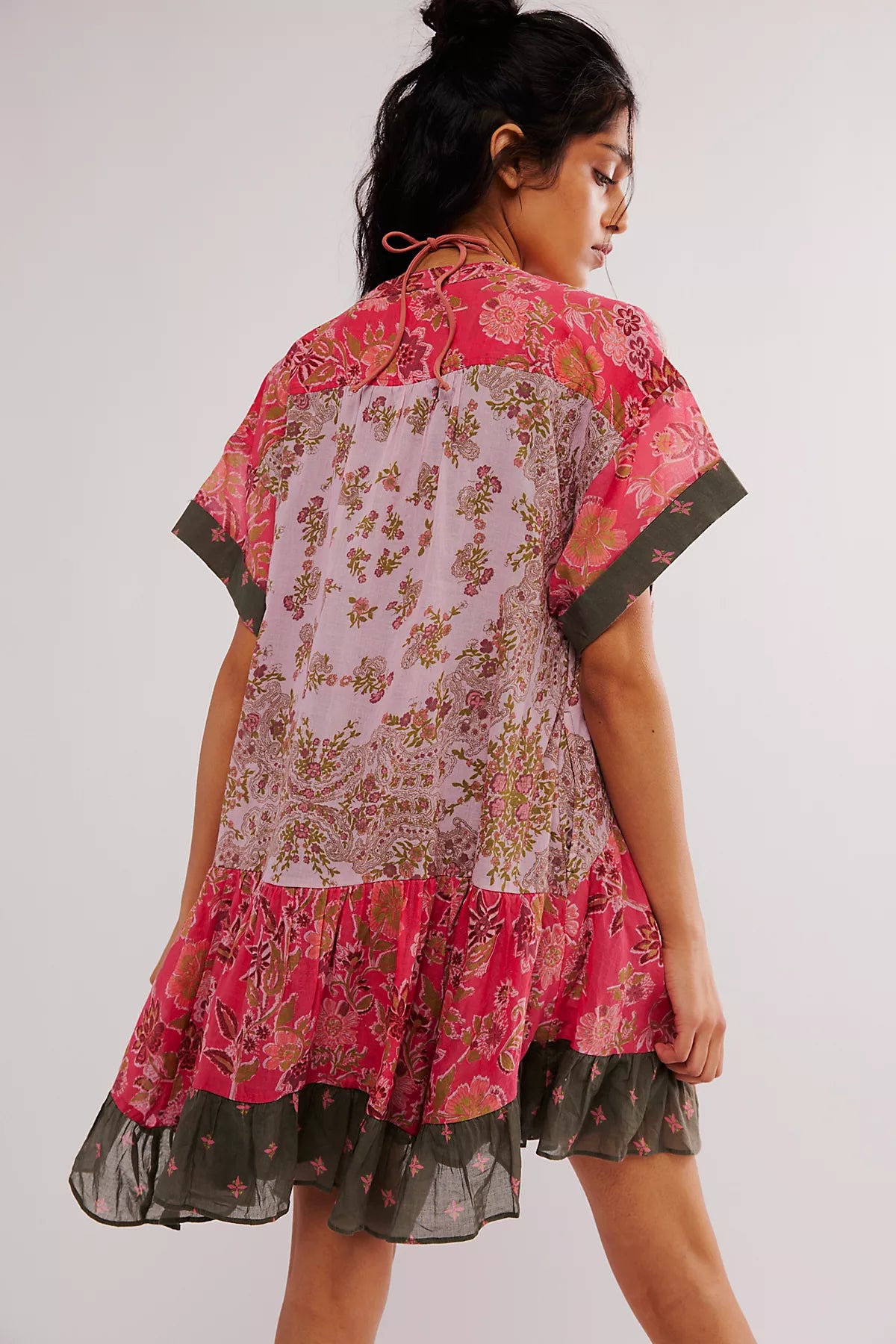 Agnes Printed Mini Dress