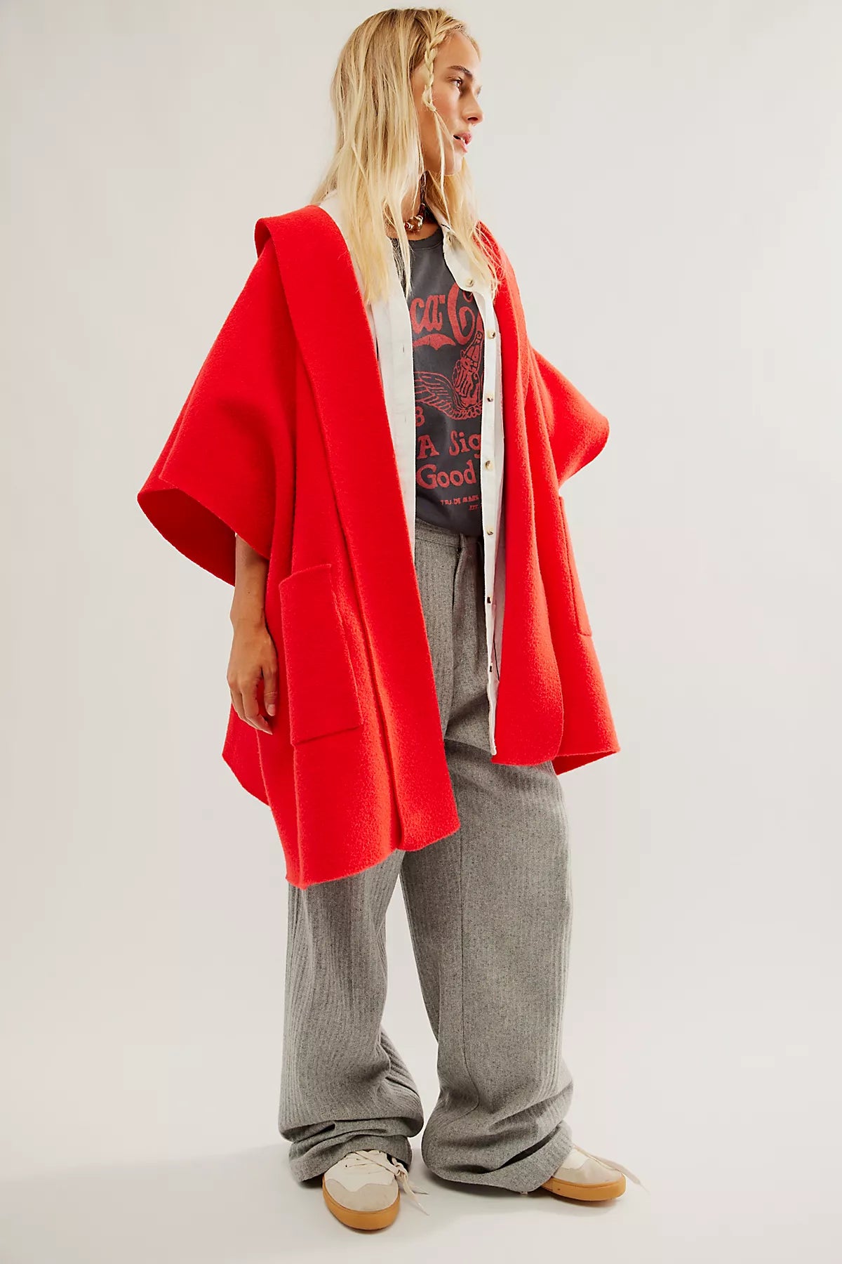 All I Need Cozy Hooded Duster