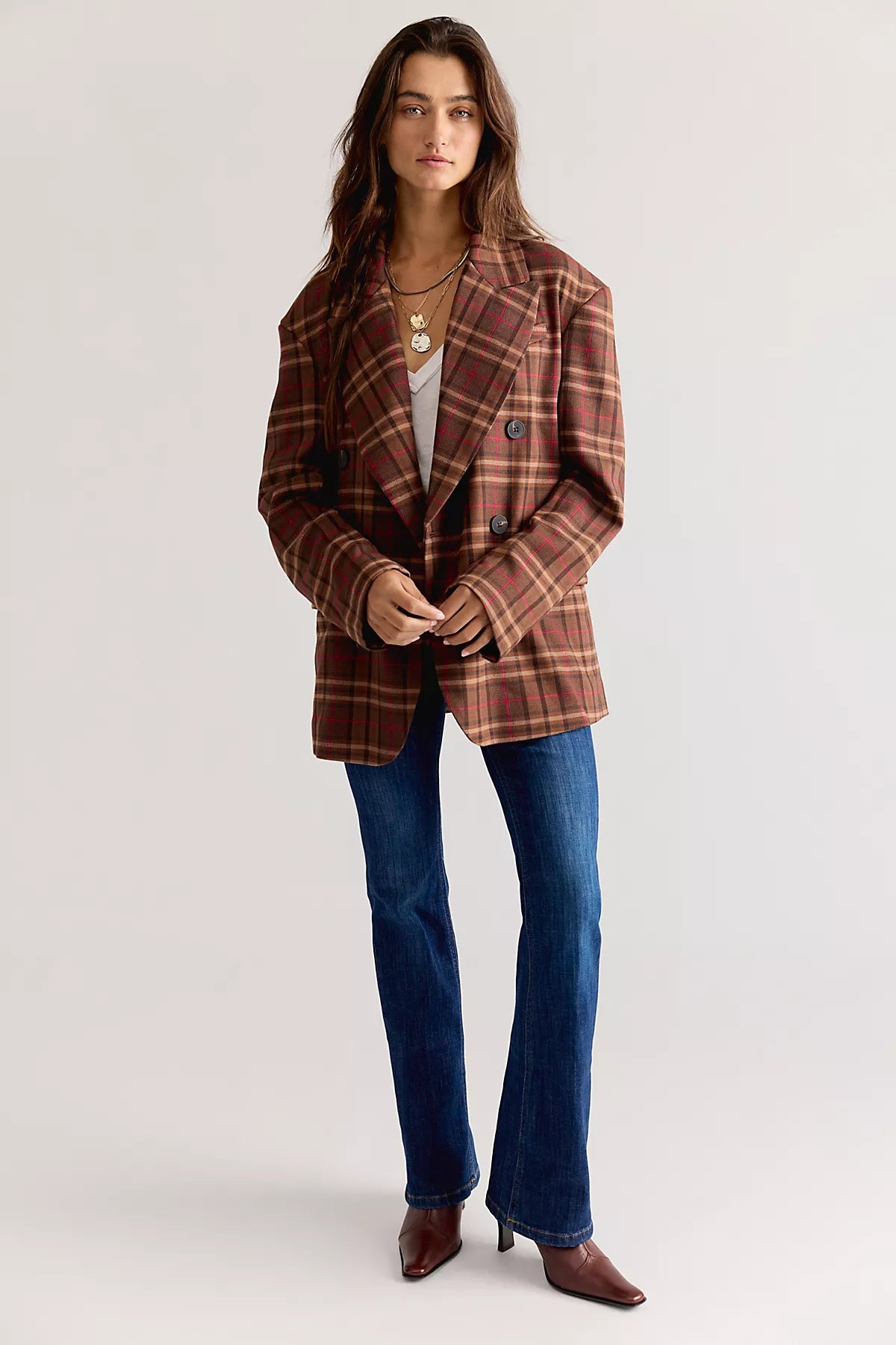 Dean Double-Breasted Blazer