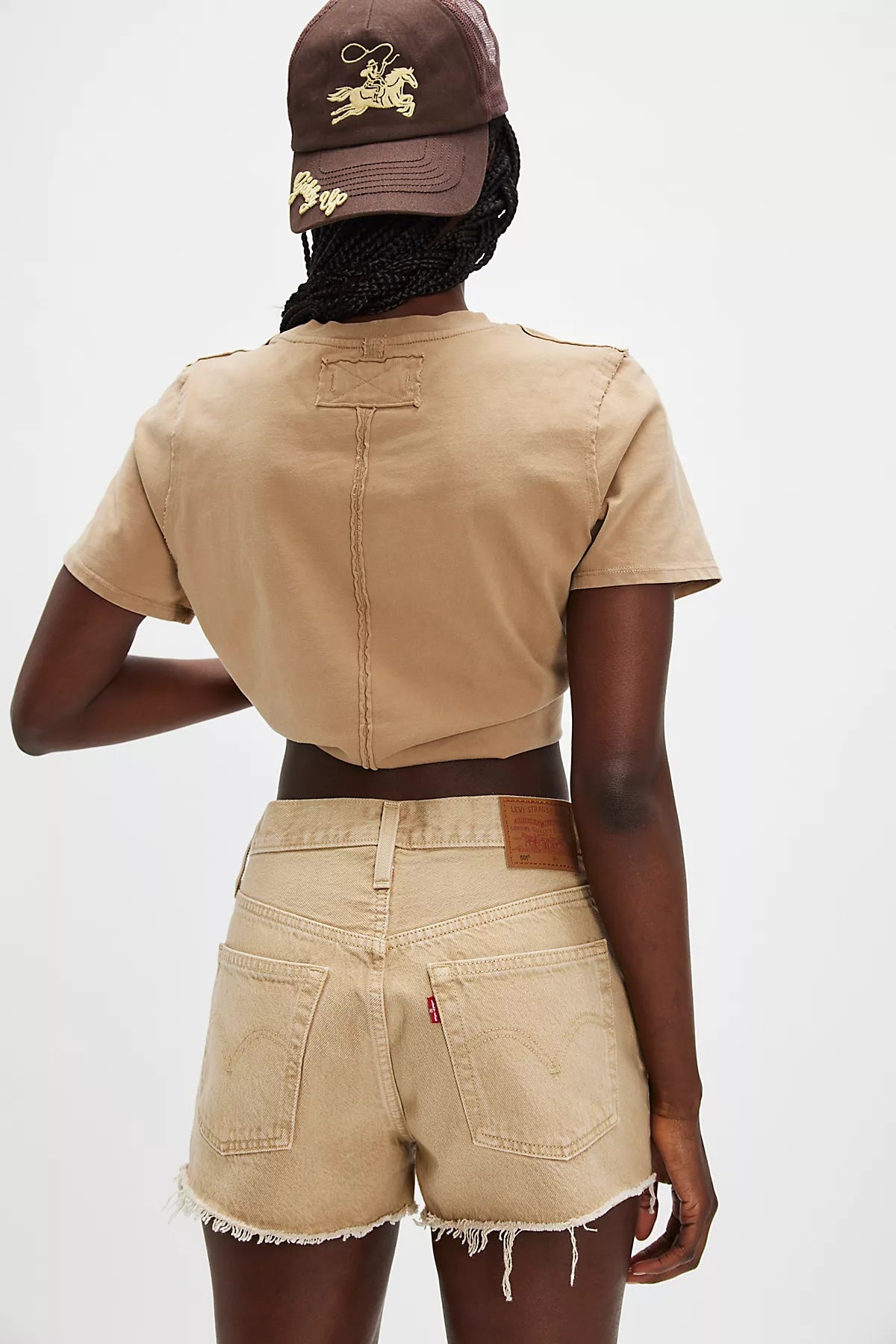 Levi’s 501 High-Rise Denim Shorts