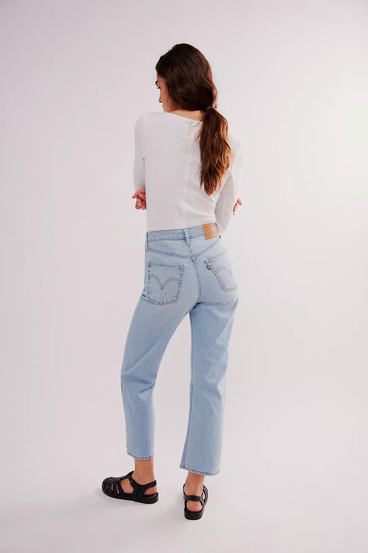 Levi's Ribcage Straight Ankle Jeans