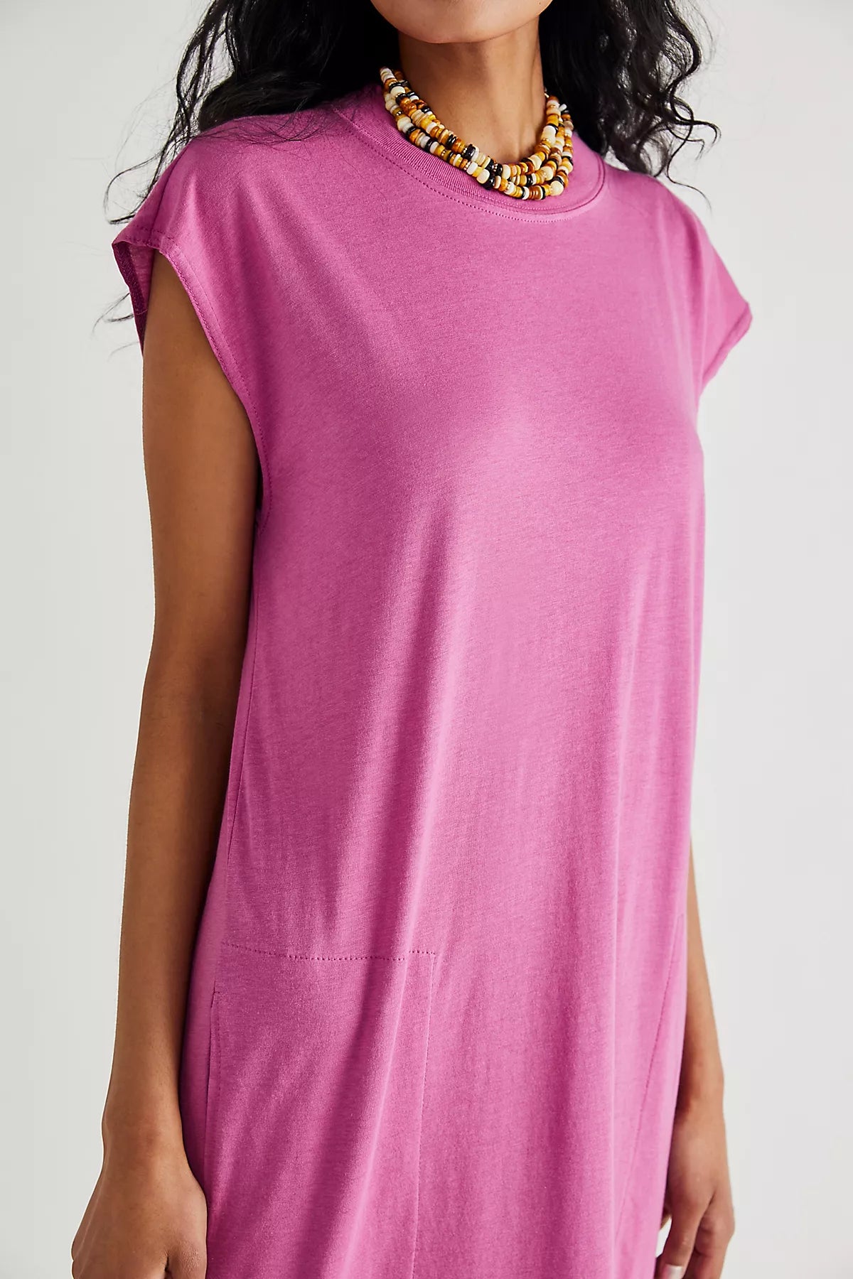All Day Long Midi T-Shirt Dress