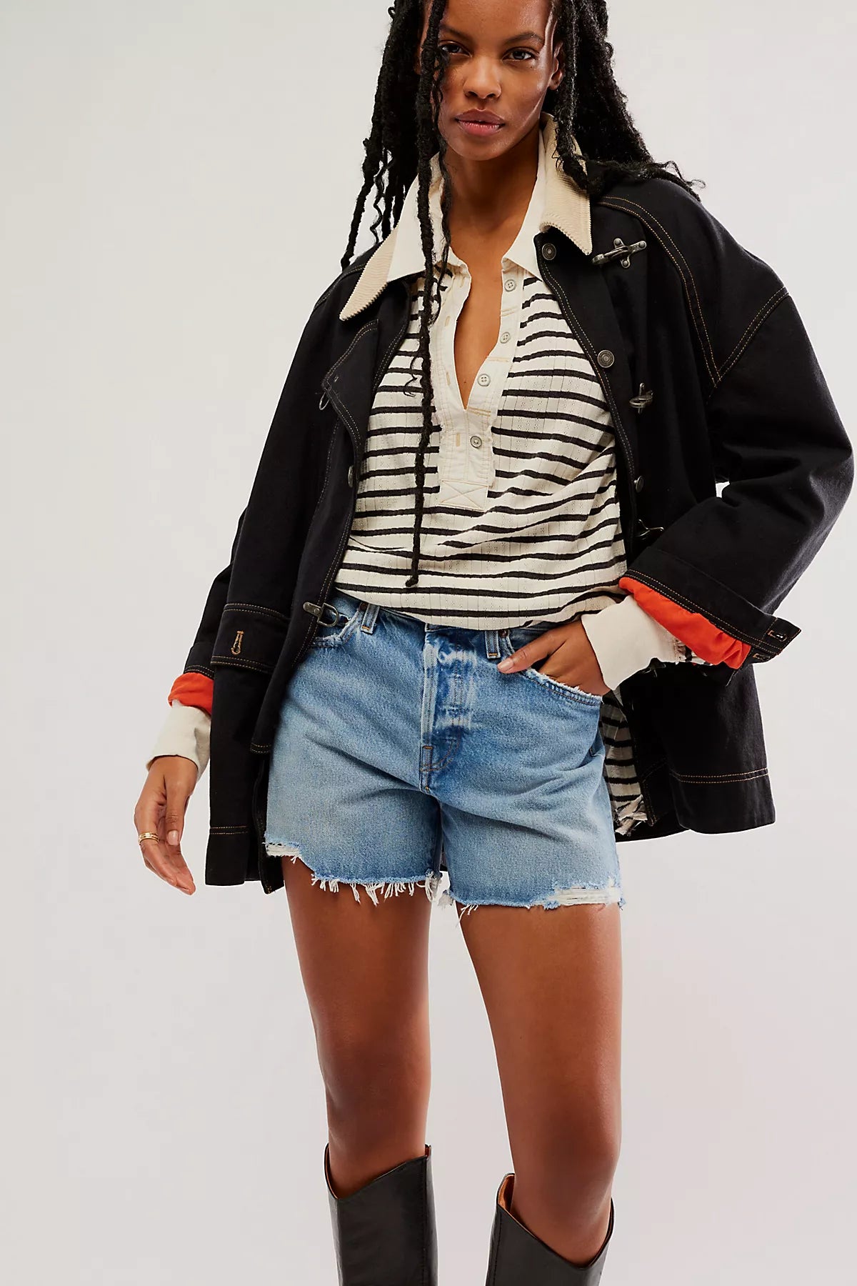 AGOLDE Parker Long Shorts