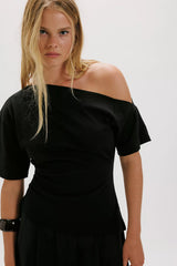 Bec + Bridge Chantal Off-The-Shoulder Maxi Dress