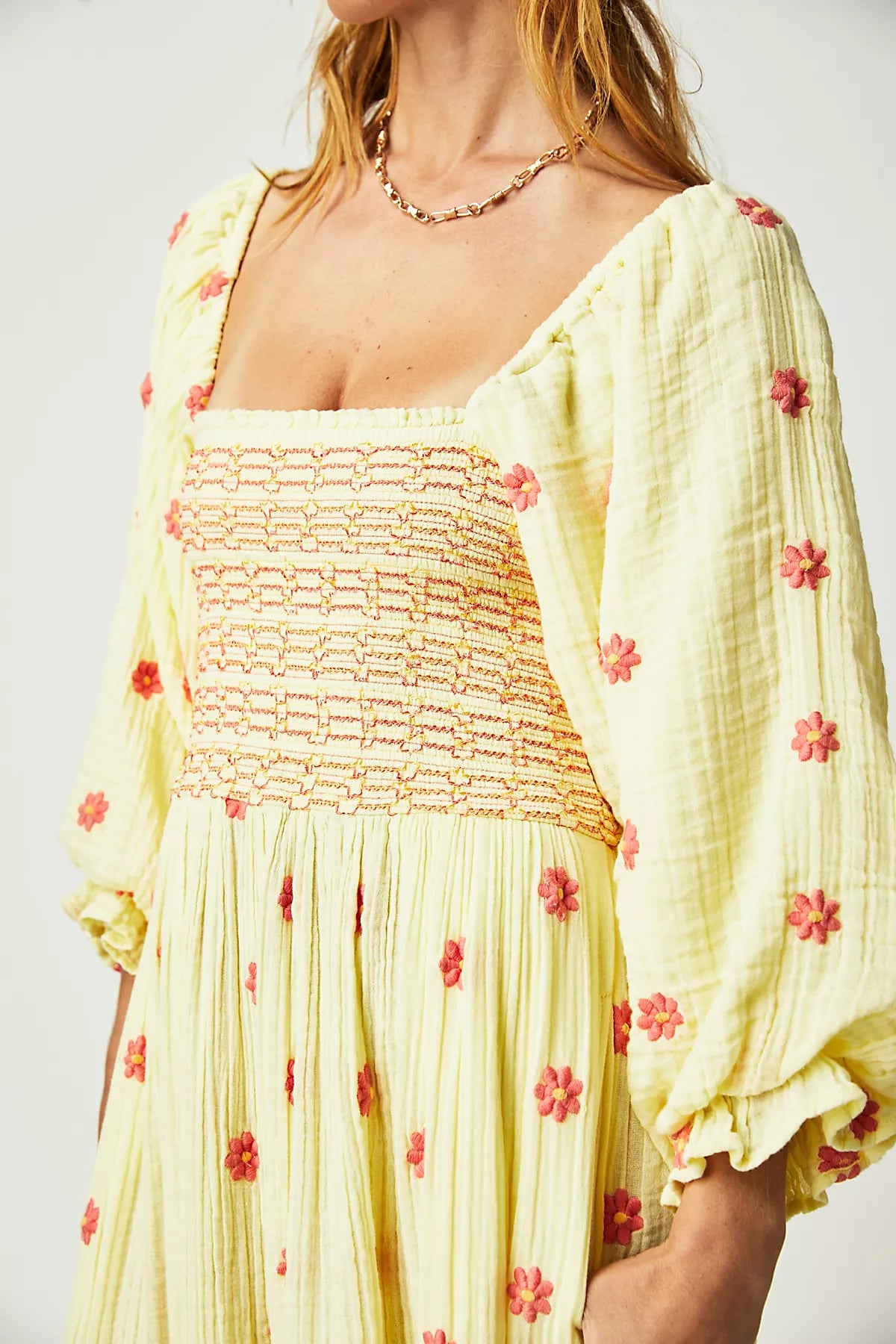 Dahlia Embroidered Maxi Dress