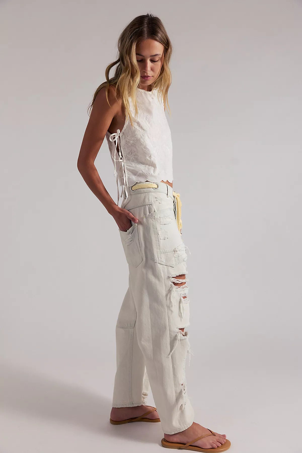 We The Free Moxie Pull-On Barrel Jeans