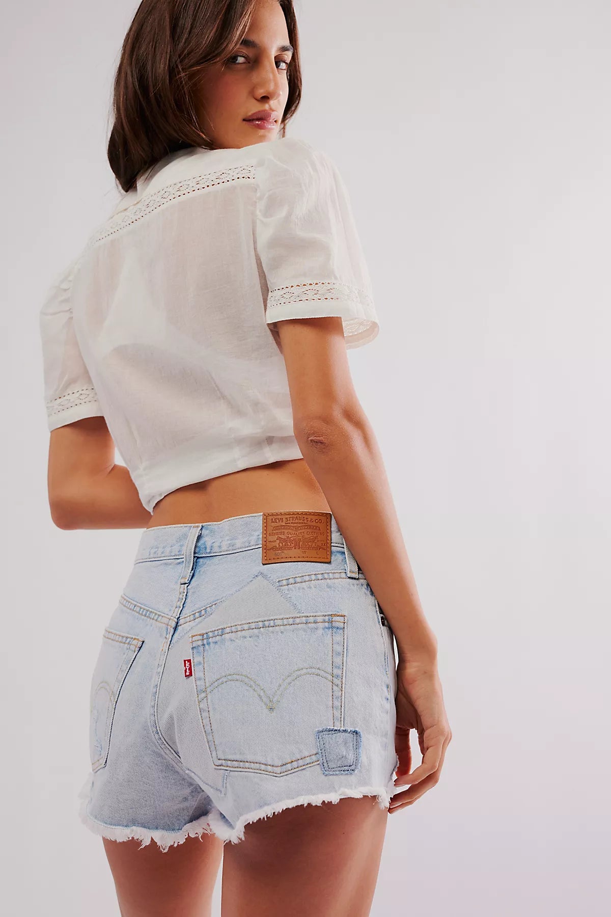 Levi’s 501 High-Rise Denim Shorts