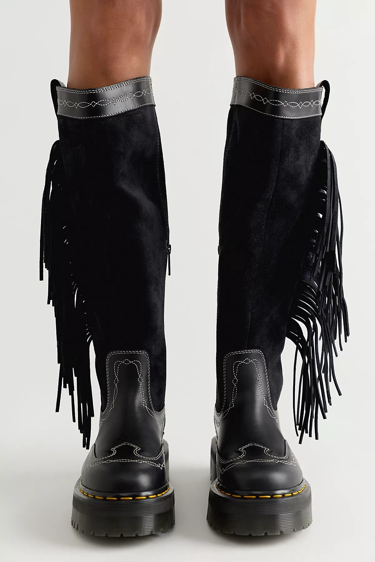 Dr. Martens Fusion Fringe Hi Boots