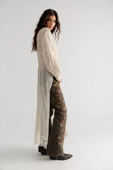 Driftwood Wyatt Printed & Embroidered Jeans