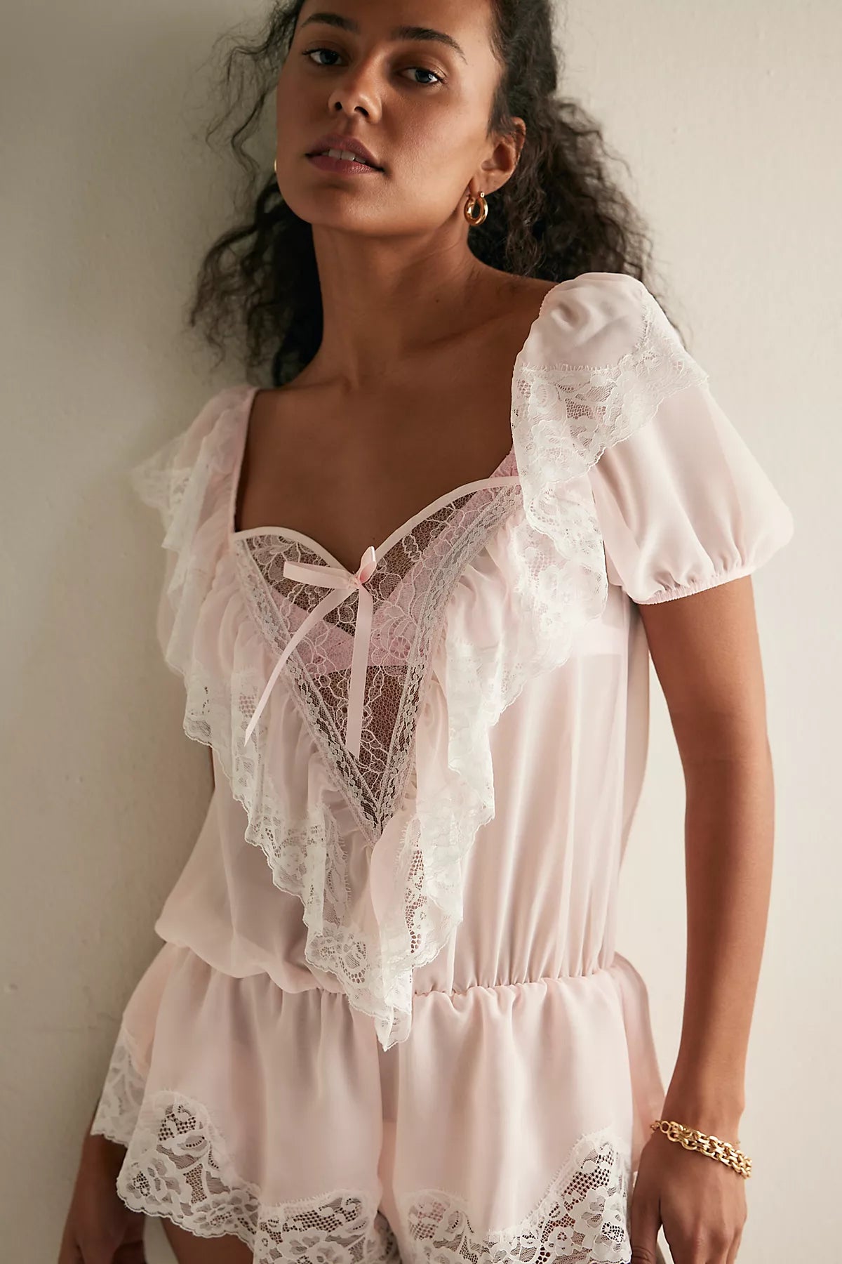 For Love & Lemons Grace Romper
