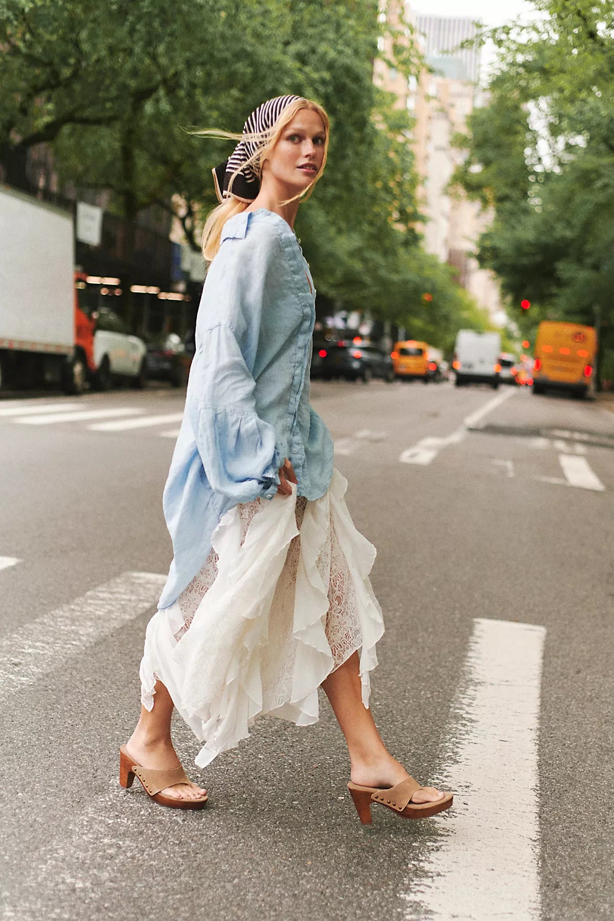 Candy Calling Maxi Slip Skirt
