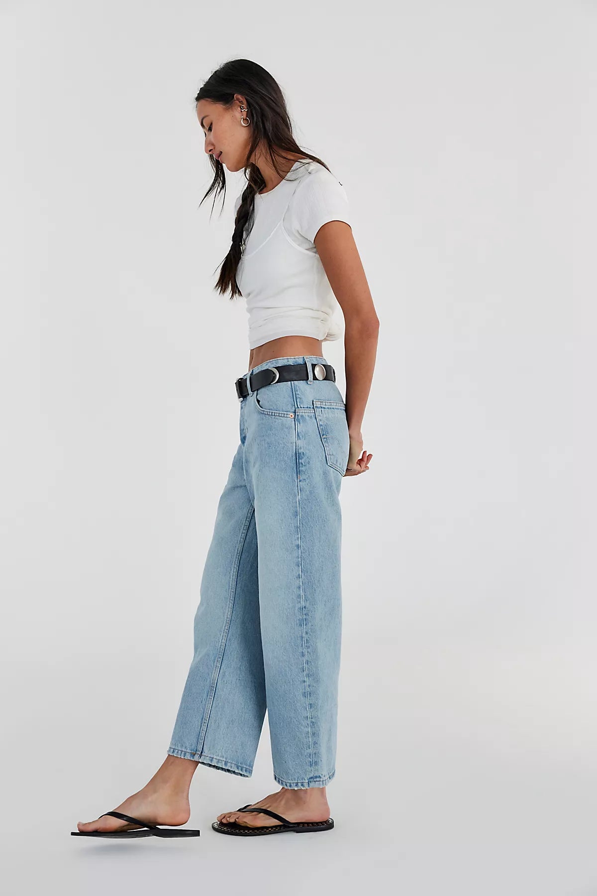 We The Free Deep Trance Dropped Boyfriend Jeans