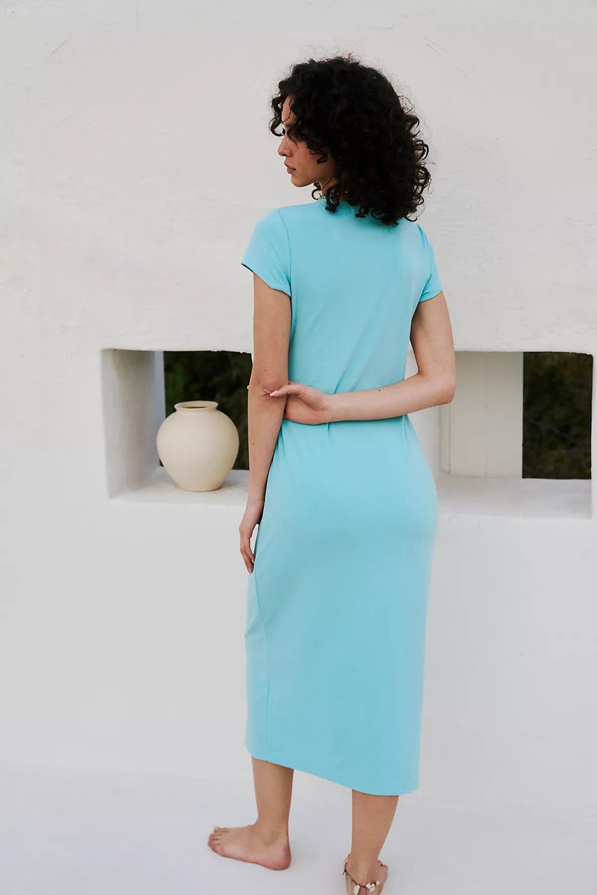 Good Feels Slim Midi Dress